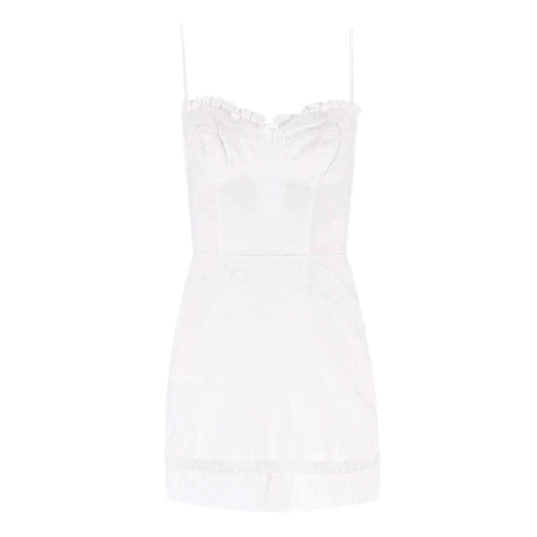 Reformation Linen Mini Dress. Size 0US
