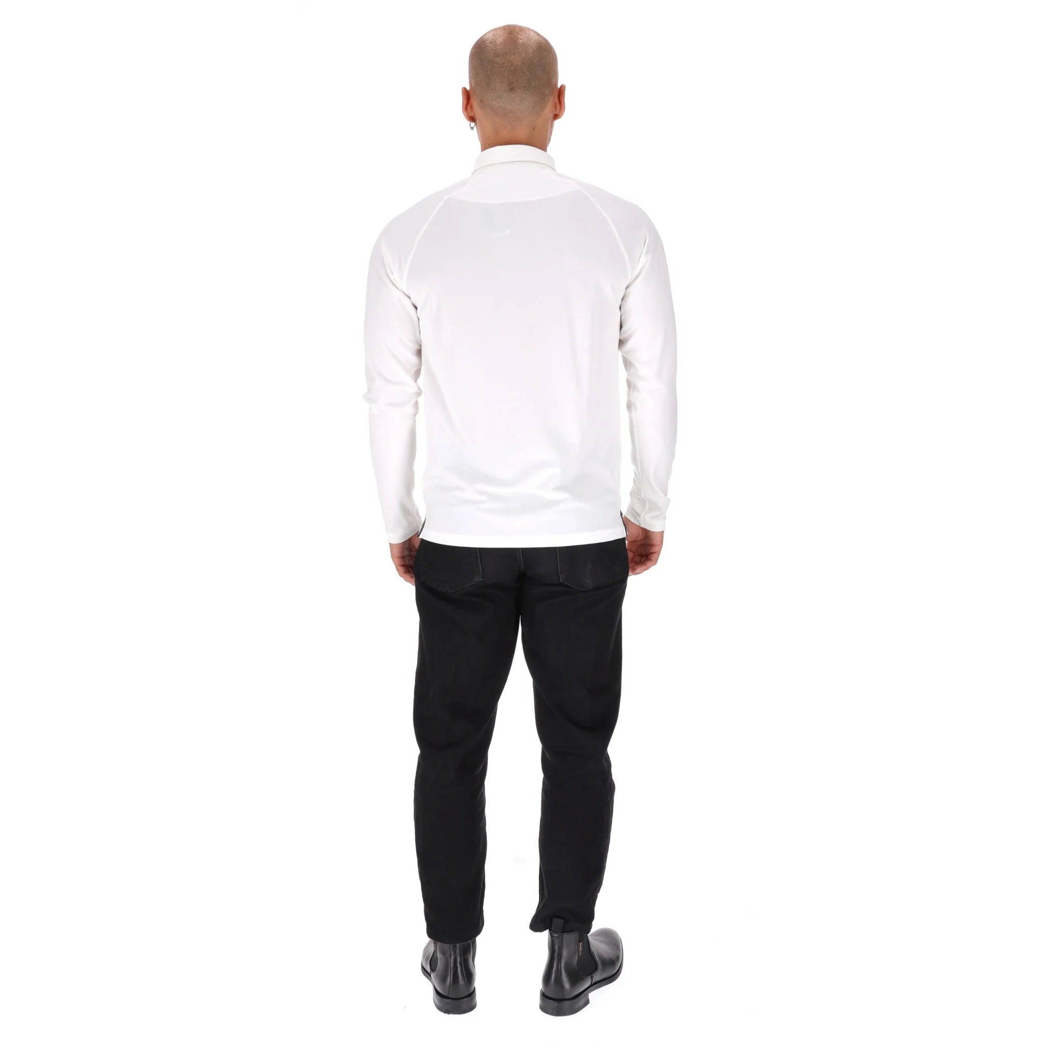 Rhone Long Sleeved Polo Shirt. Size M - Image 4