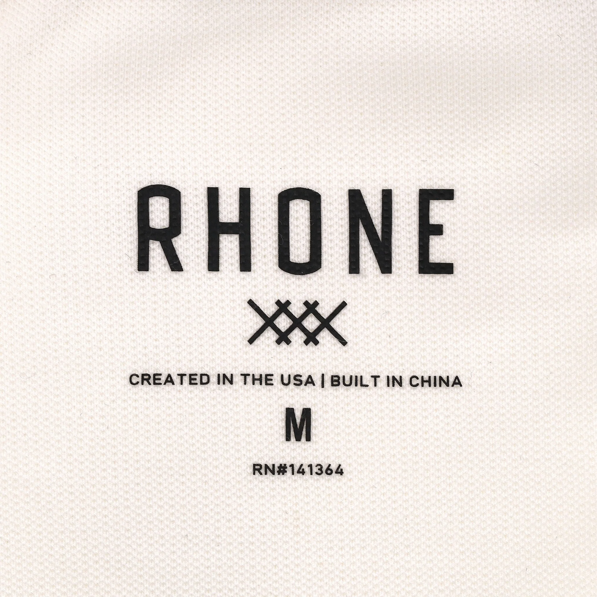 Rhone Long Sleeved Polo Shirt. Size M - Image 6