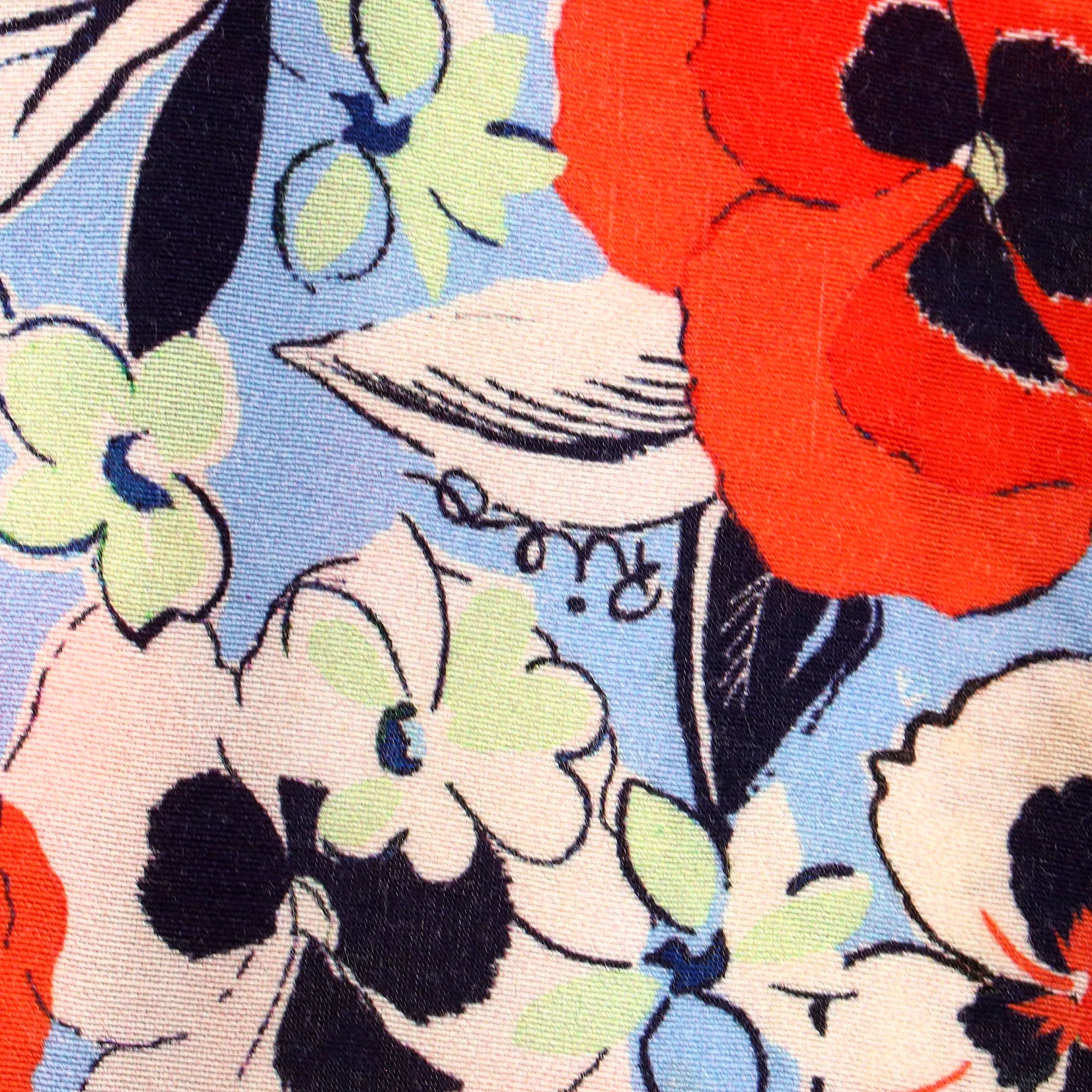 Rixo Floral Print Midi Tent Dress. Size L - Image 6
