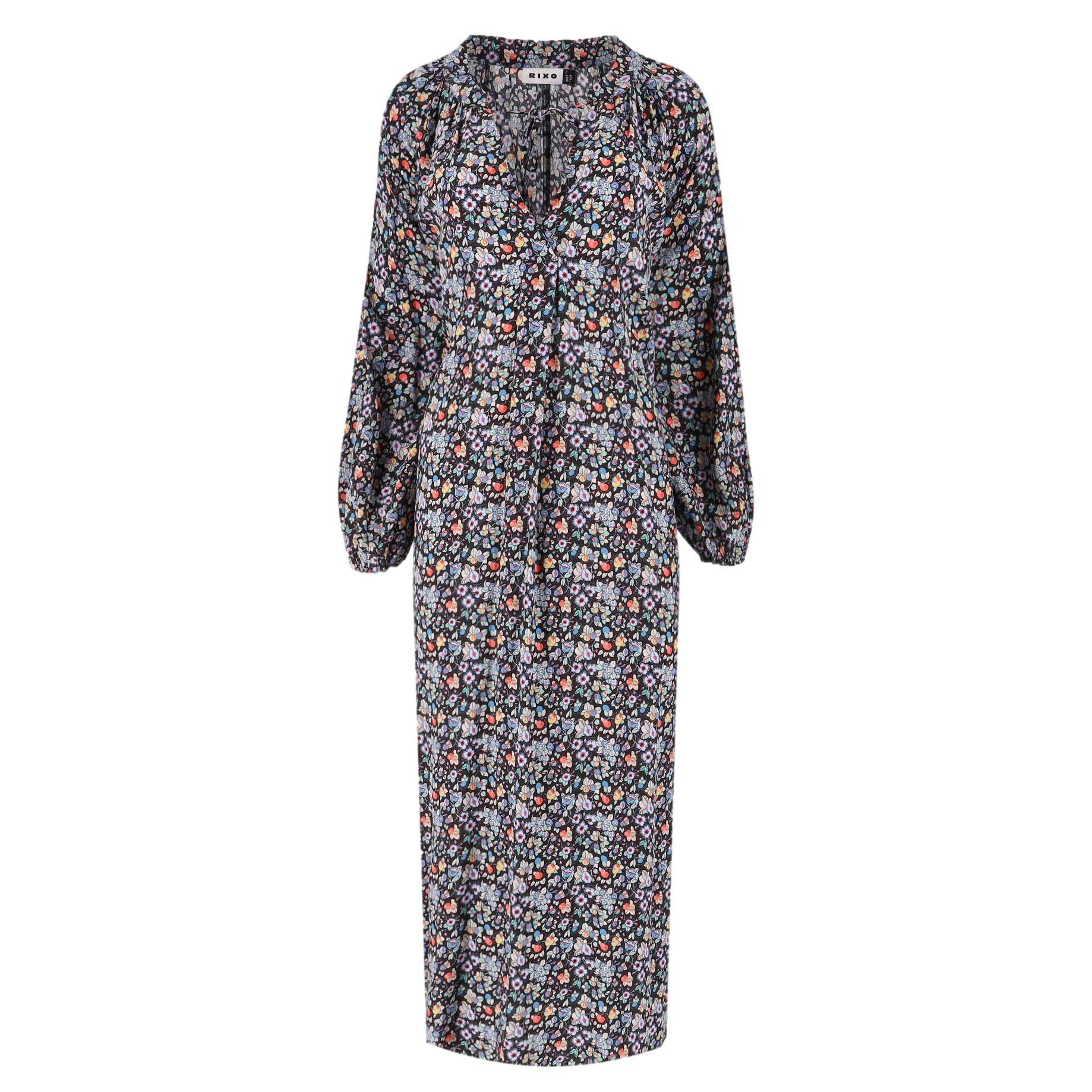 Rixo Floral Print Midi Tent Dress. Size L