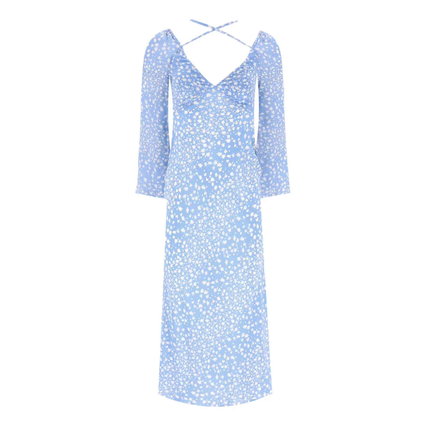 Rixo Floral Print Silk Maxi Dress. Size XXS