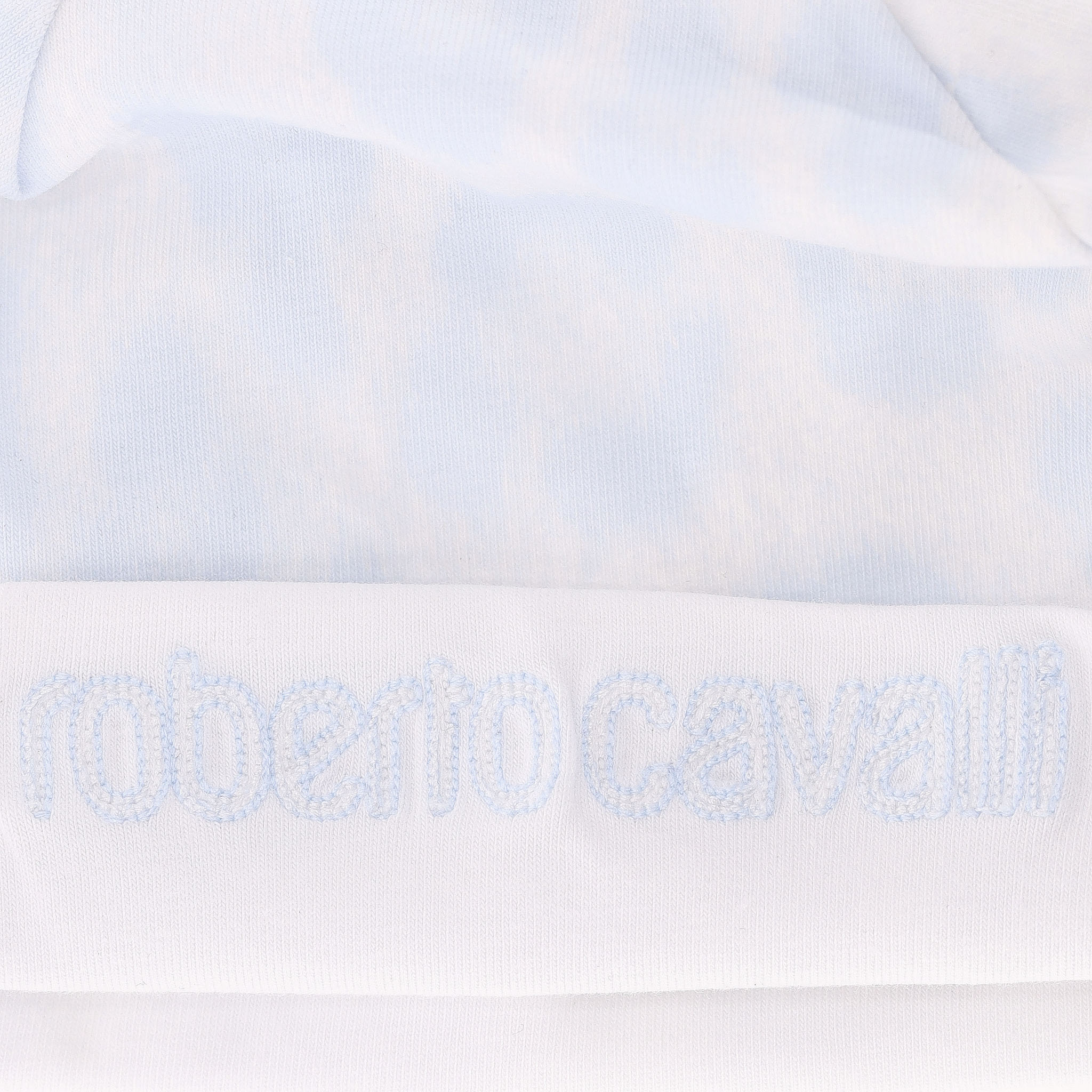 Roberto Cavalli Baby Cotton Logo Hat/Beanie - Image 3