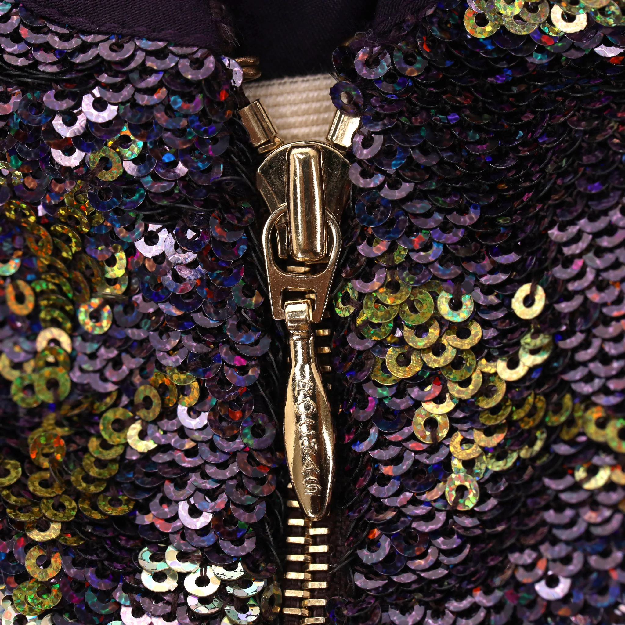 Rochas Sequin Embellished Midi Dress. Size 40IT - Image 5