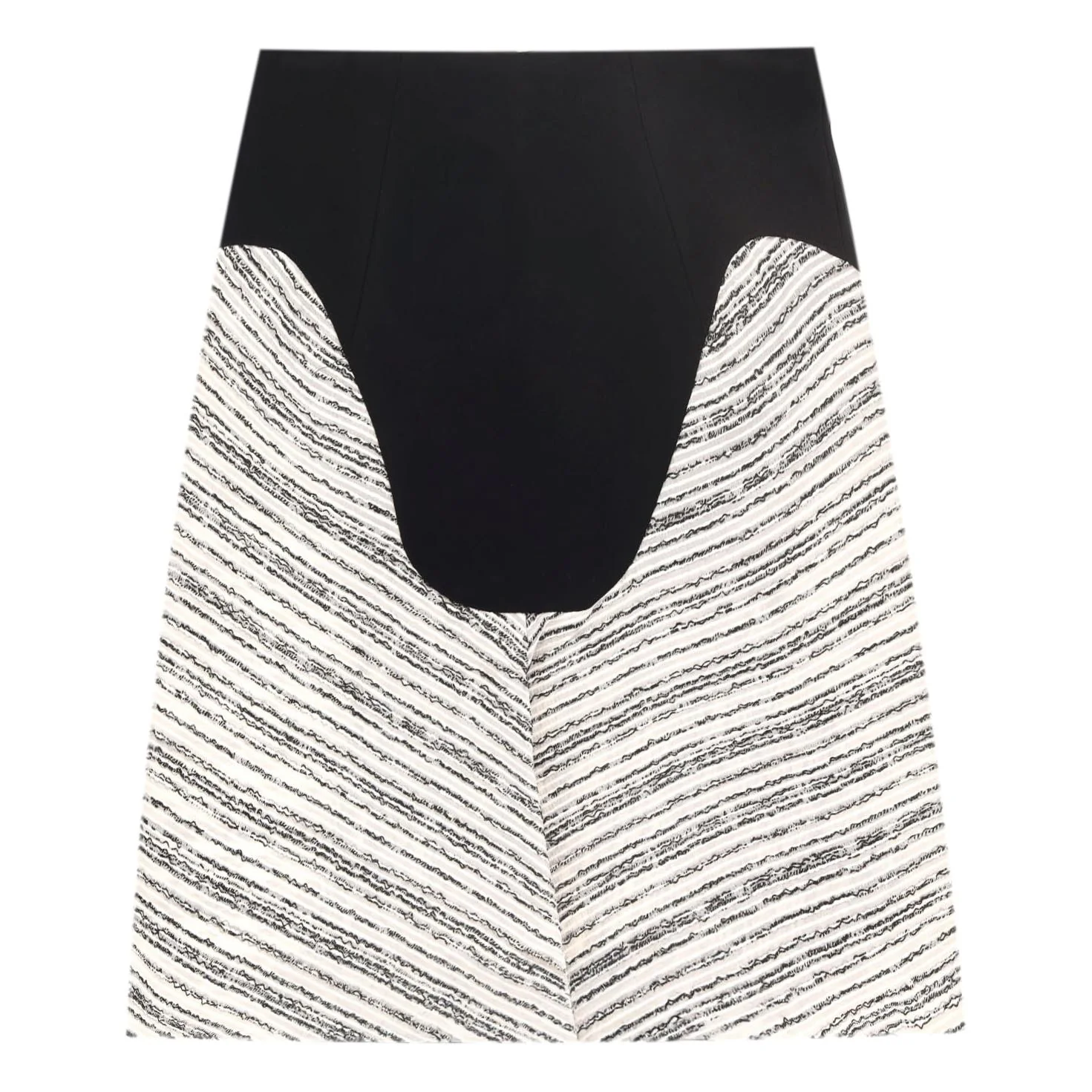 Roland Mouret Boucle Tweed A-Line Skirt. Size 10UK
