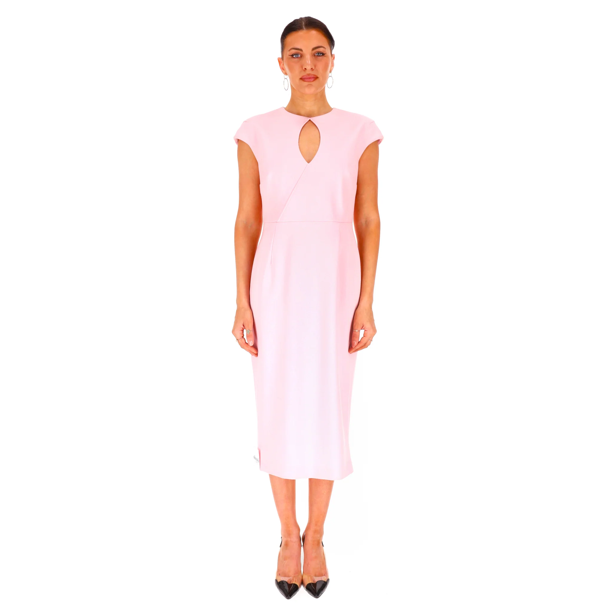 Roland Mouret Sheath Midi Dress. Size 40FR - Image 2