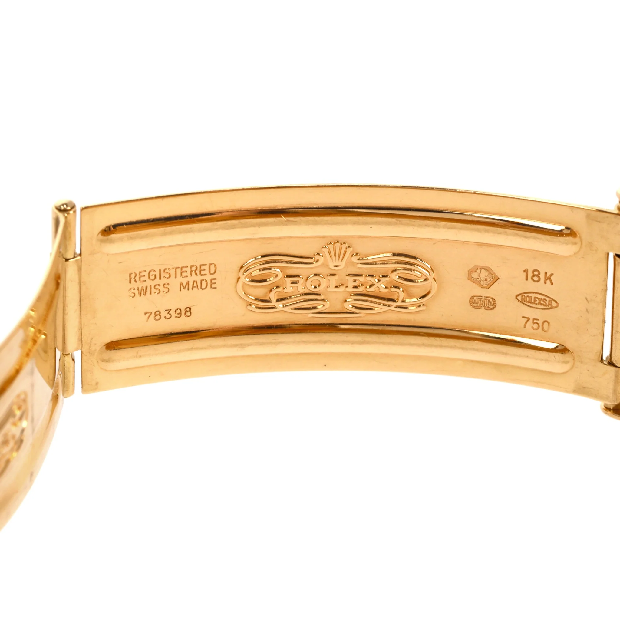 Rolex Daytona 18k Gold With Black Face & Diamond Dot Dial - Image 10