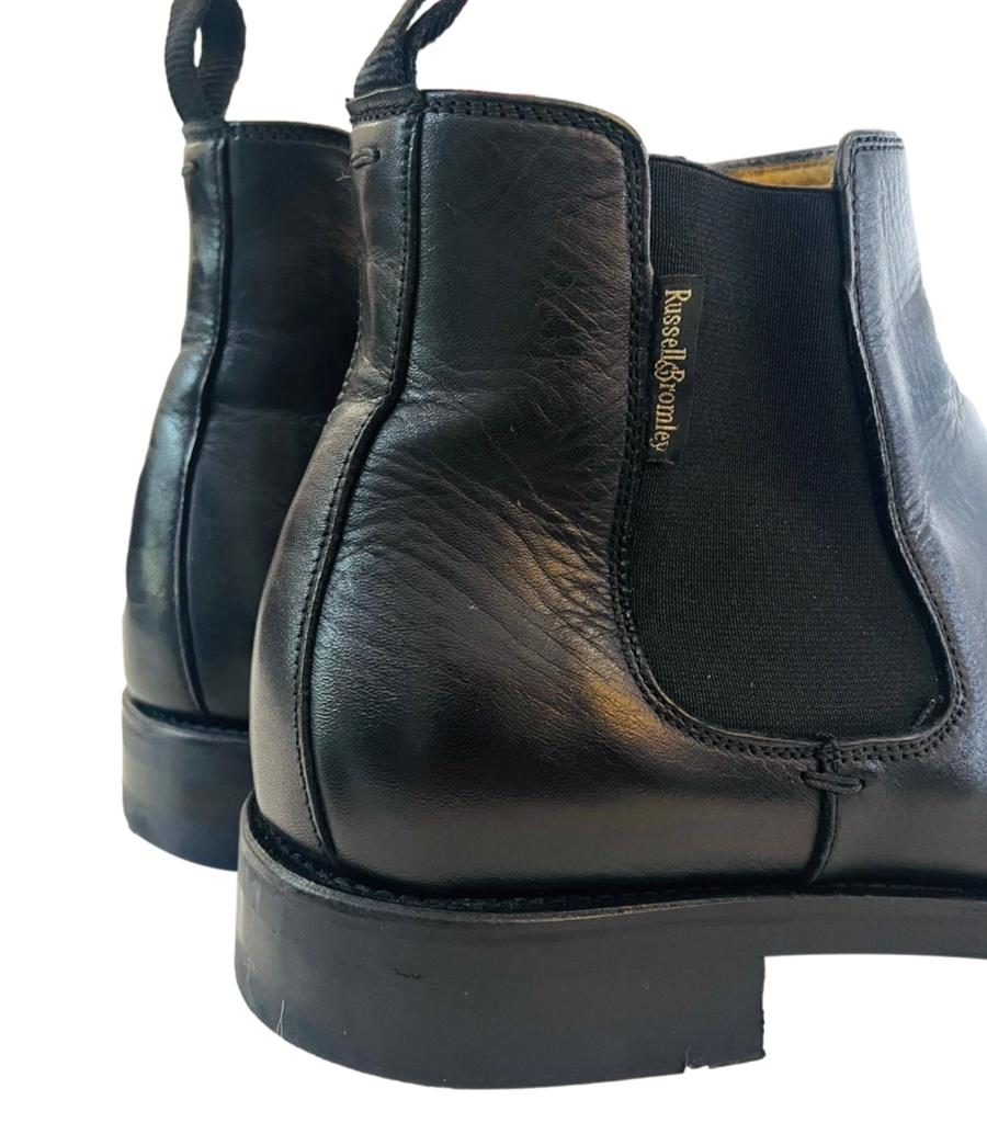 Russell & Bromley Leather Chelsea Boots. Size 44 - Image 7