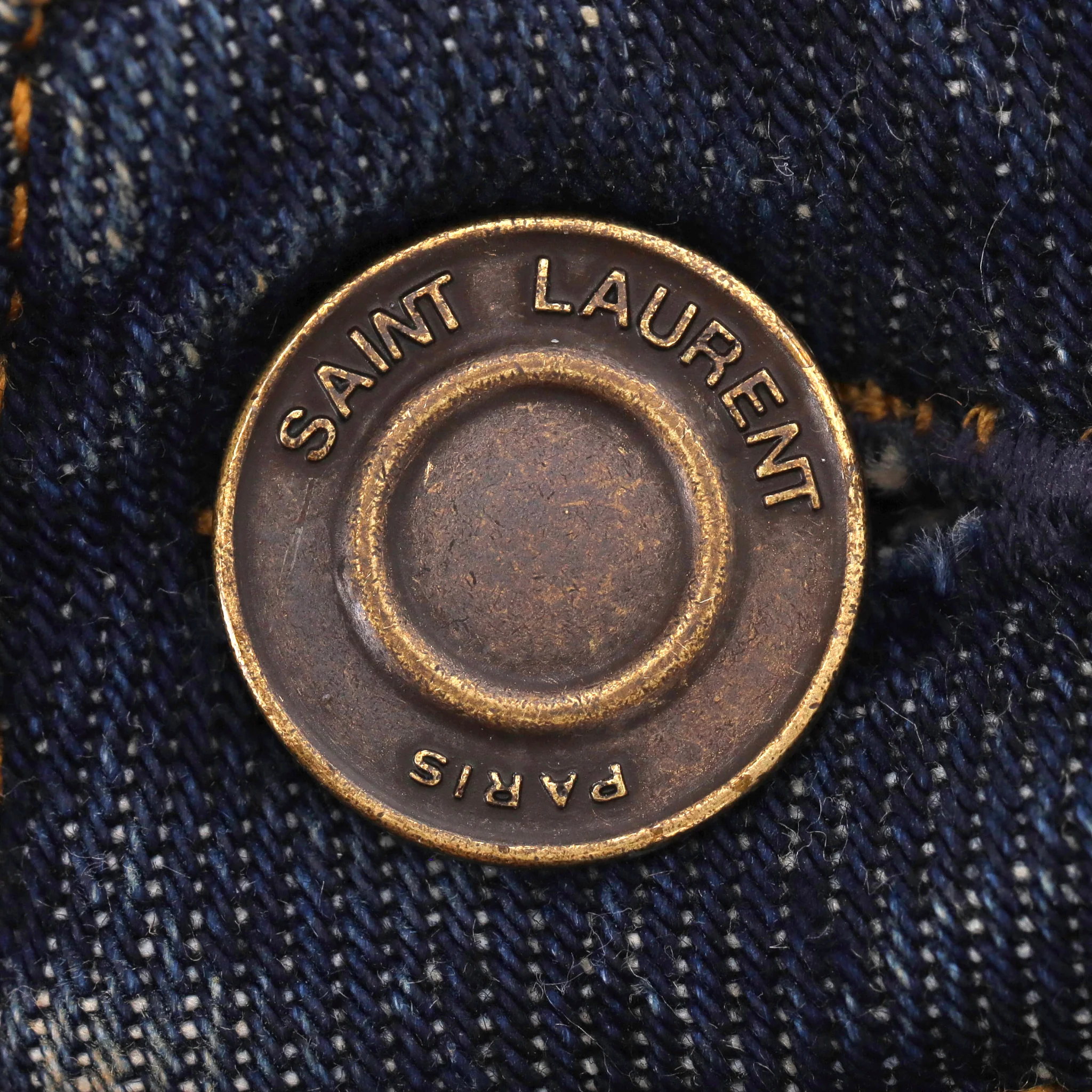 Saint Laurent High-Waisted Slim Jeans. Size W28 - Image 6
