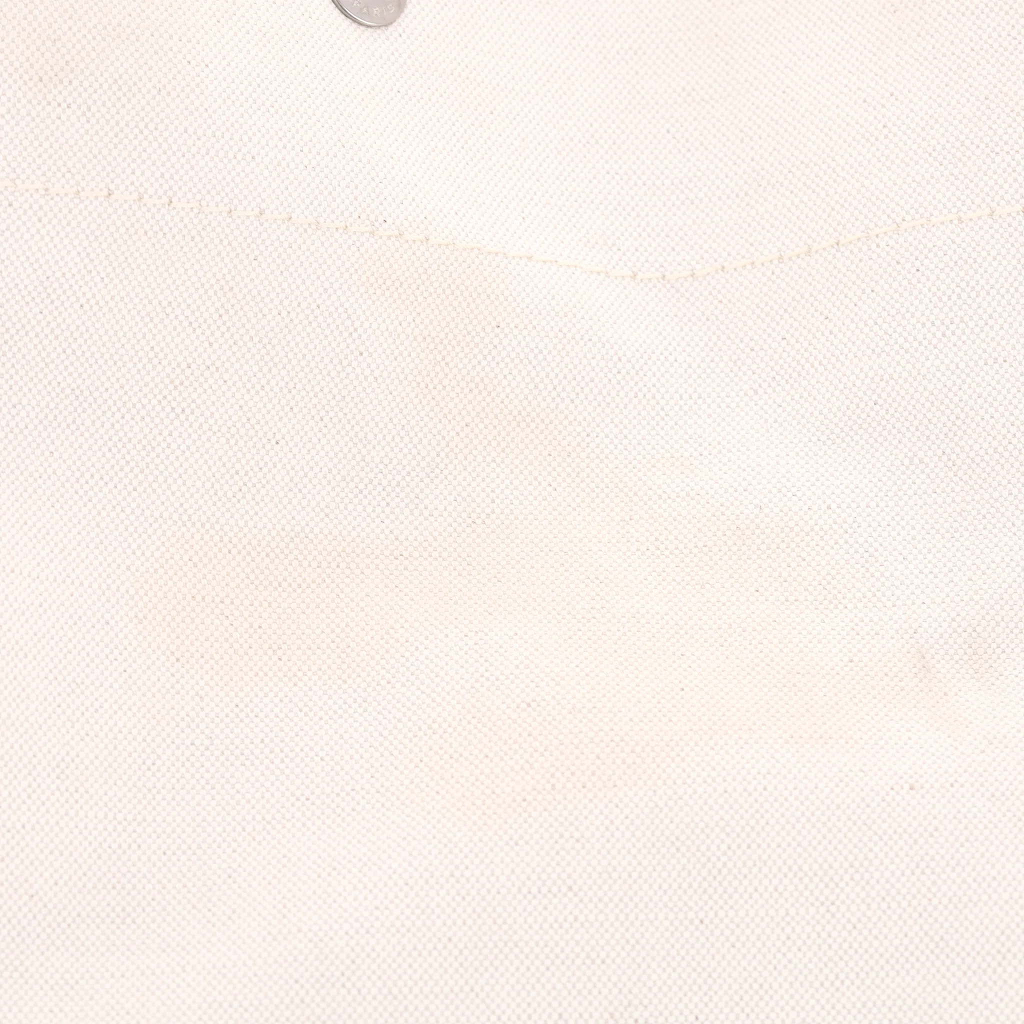 Saint Laurent Maxi Rive Gauche Canvas Tote Bag - Image 13