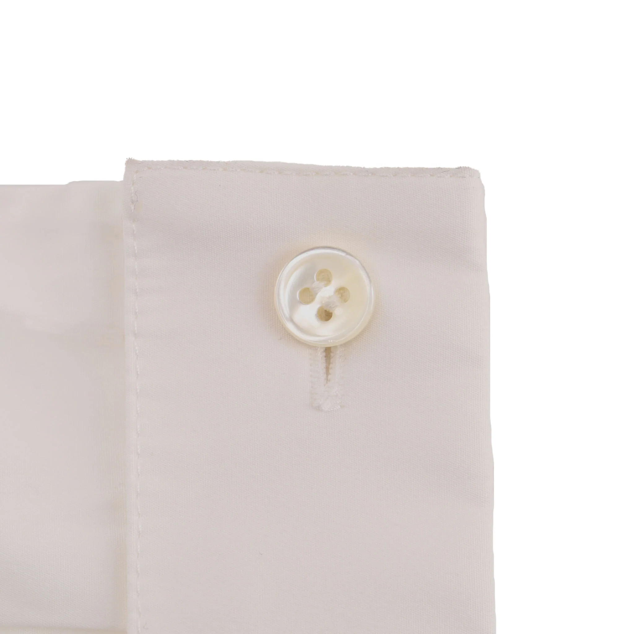 Saint Laurent Ruffled Bib Cotton Shirt. Size 38FR - Image 11