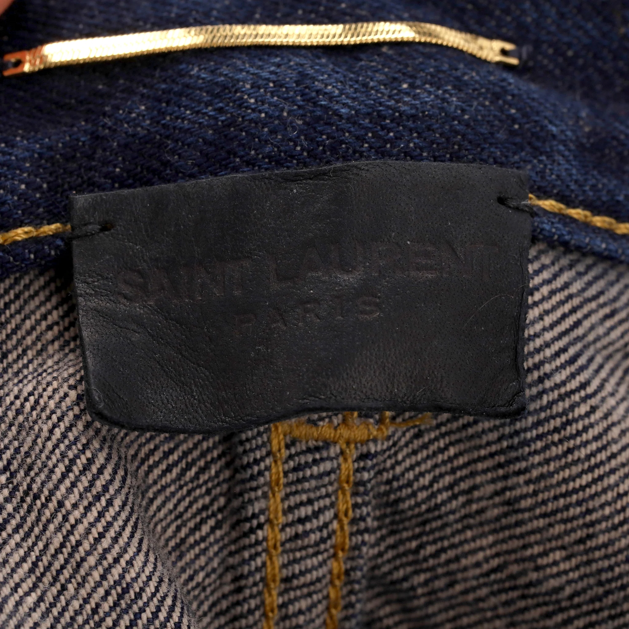 Saint Laurent Straight-Leg Cropped Jeans. Size S - Image 7