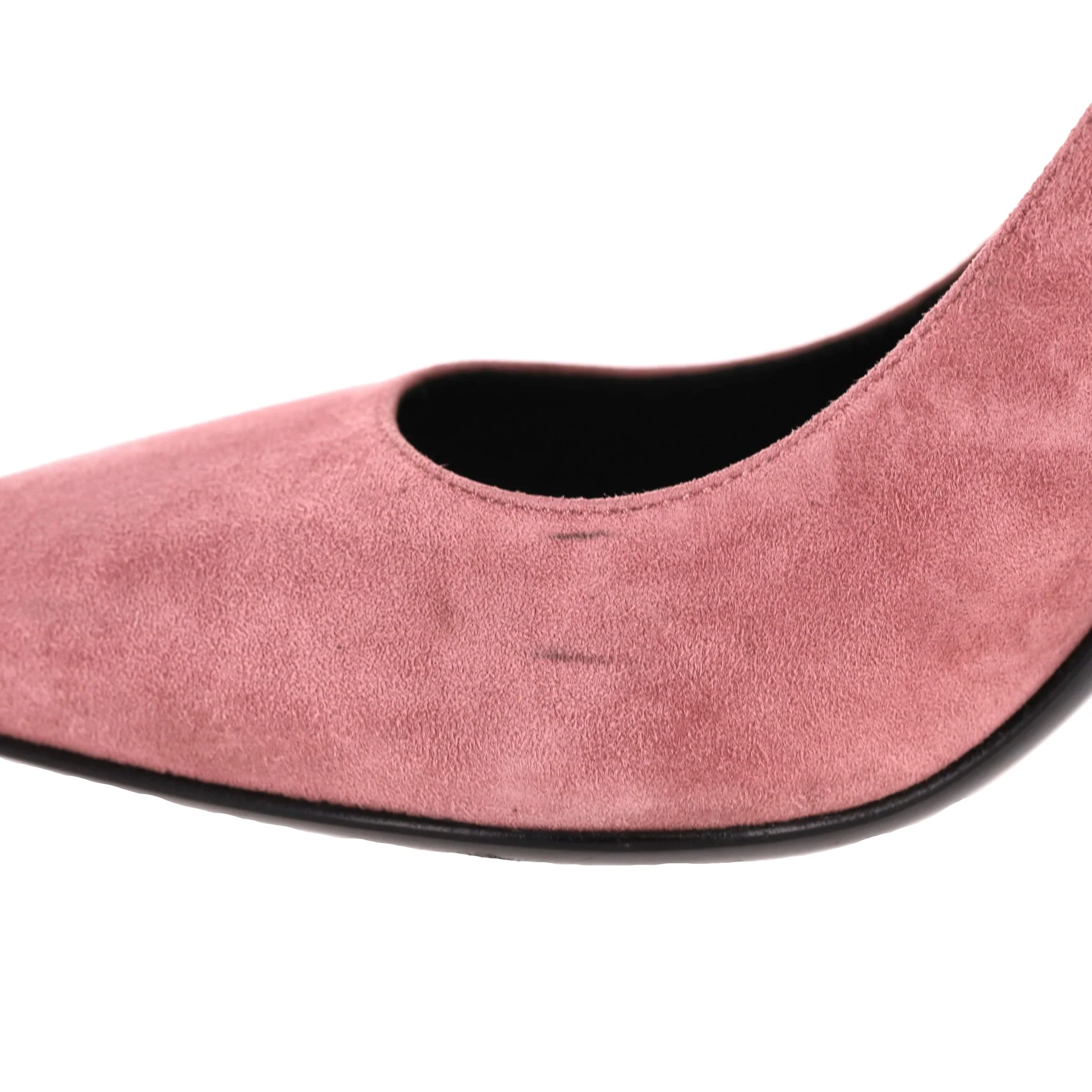 Saint Laurent Suede Pump High Heels. Size 35 - Image 10
