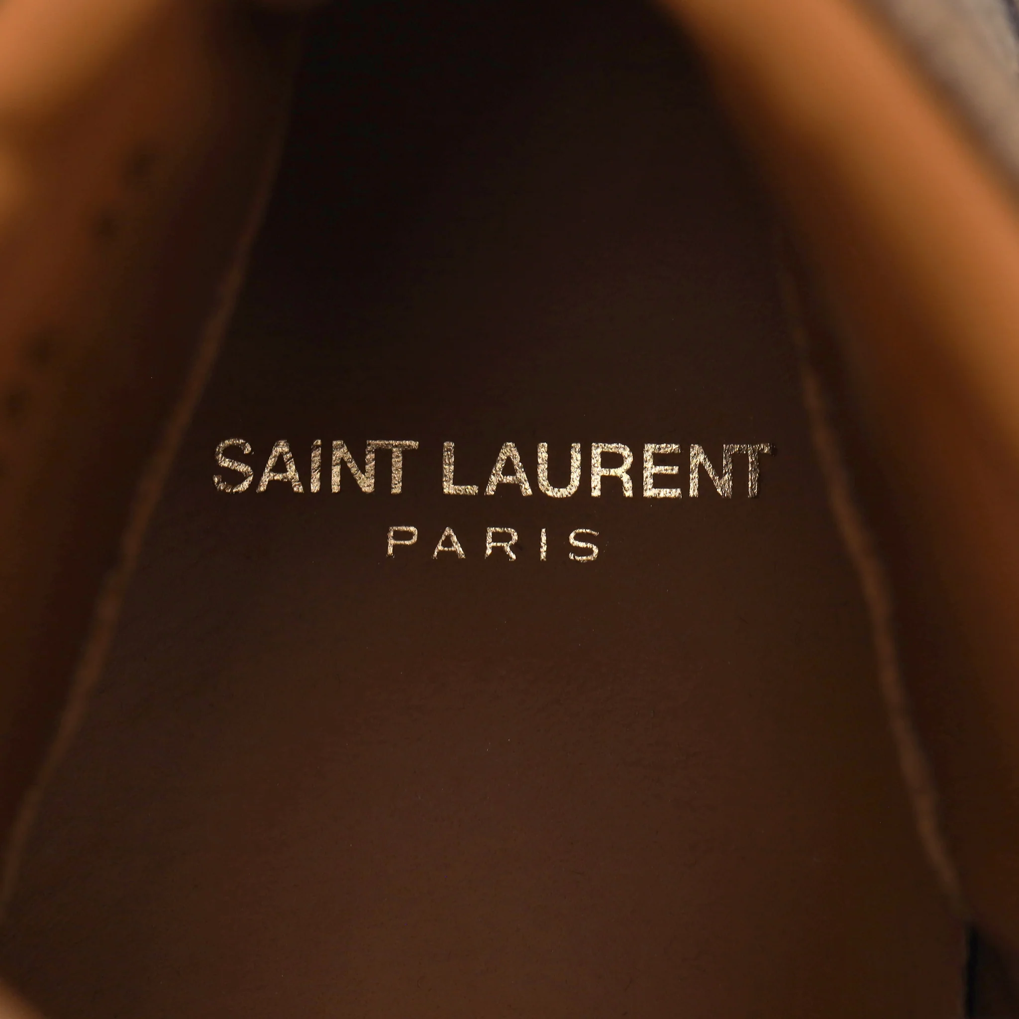 Saint Laurent SL-18 High Top Camouflage Suede Sneakers. Size 40 - Image 8