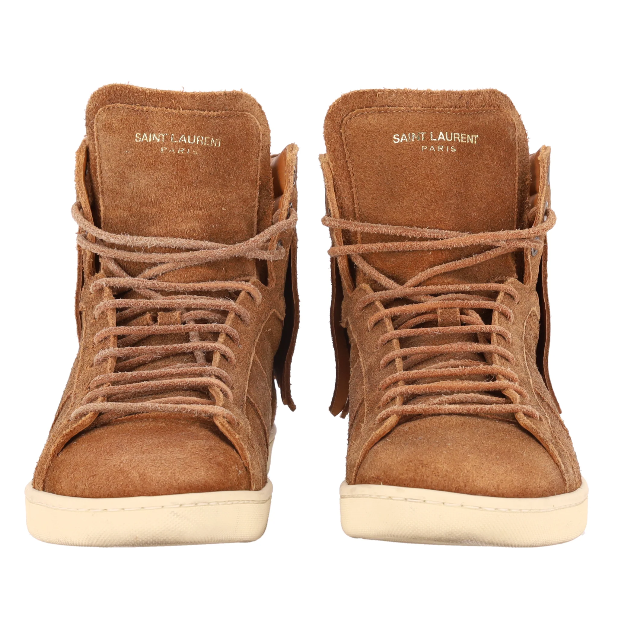 Saint Laurent Suede Sneakers. Size 41 - Image 3