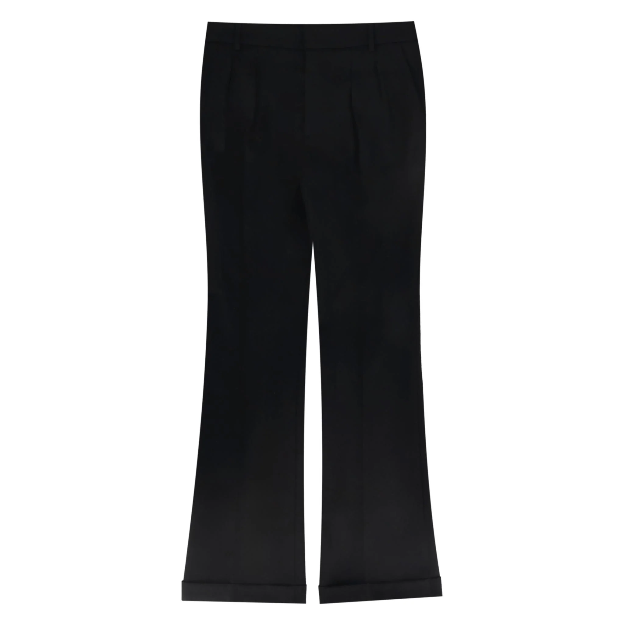 Saint Laurent Wool Tailored Flared Trousers. Size XS/S