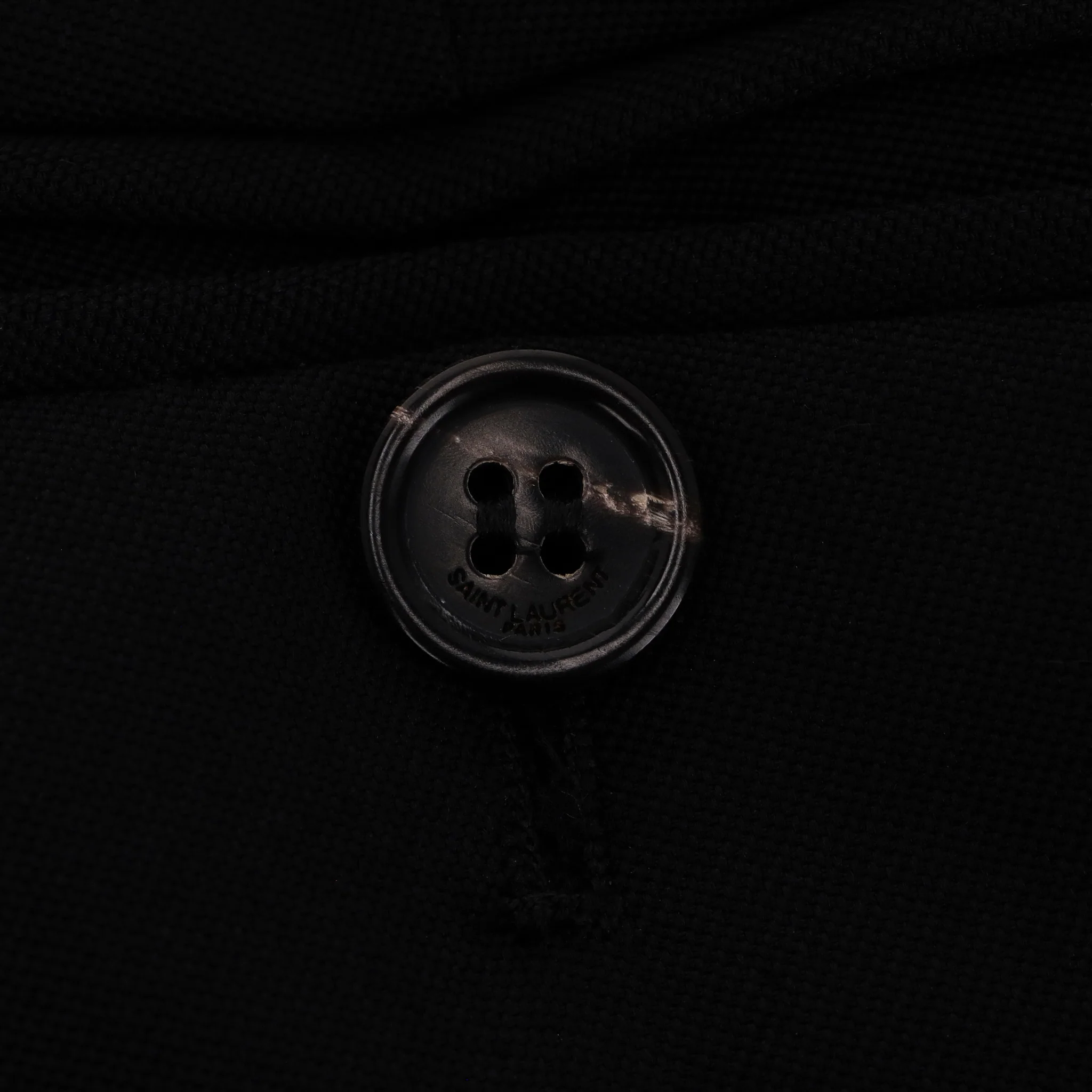 Saint Laurent Wool Tailored Flared Trousers. Size XS/S - Image 5