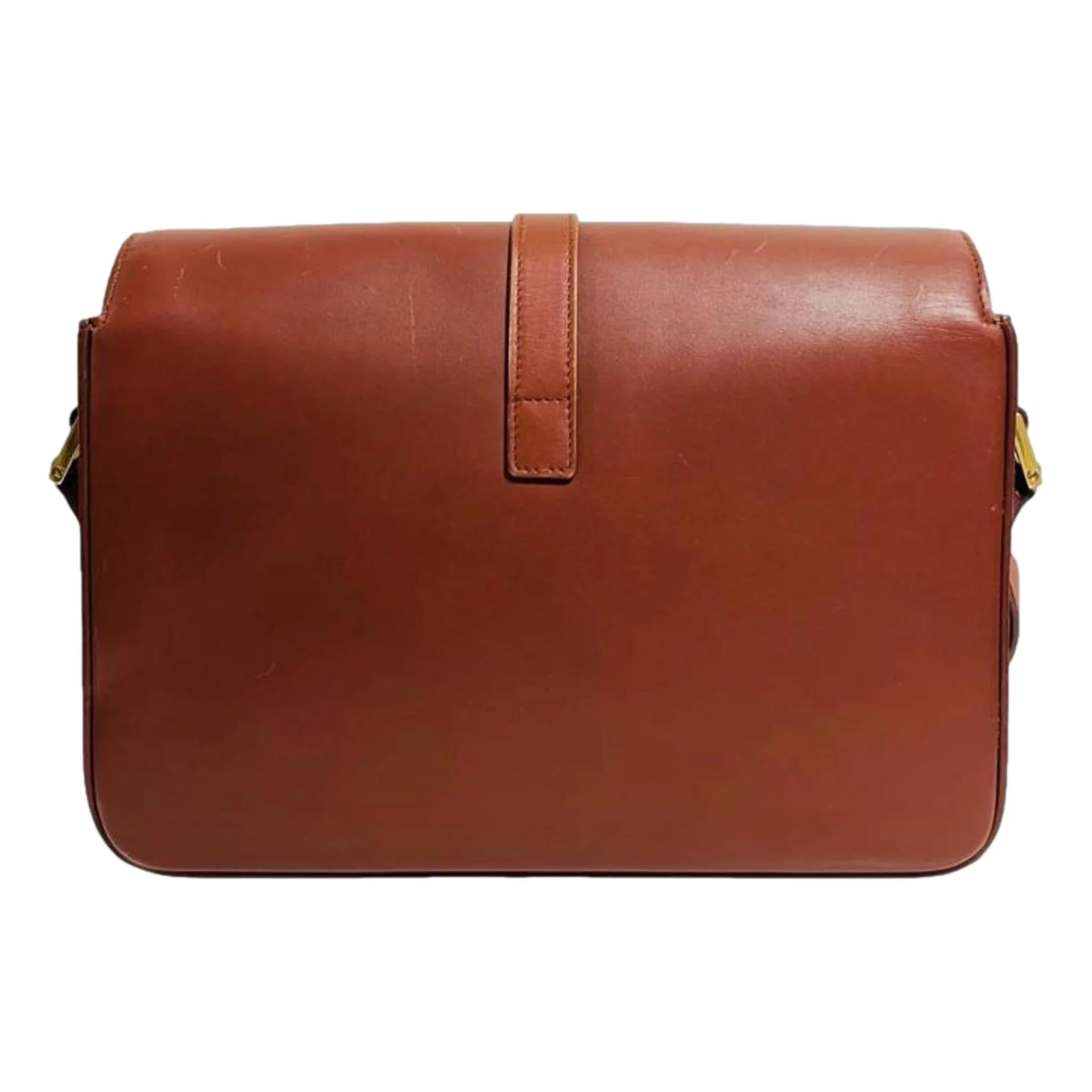 Saint Laurent 'YSL' Univeriste Crossbody Leather Satchel Bag - Image 5