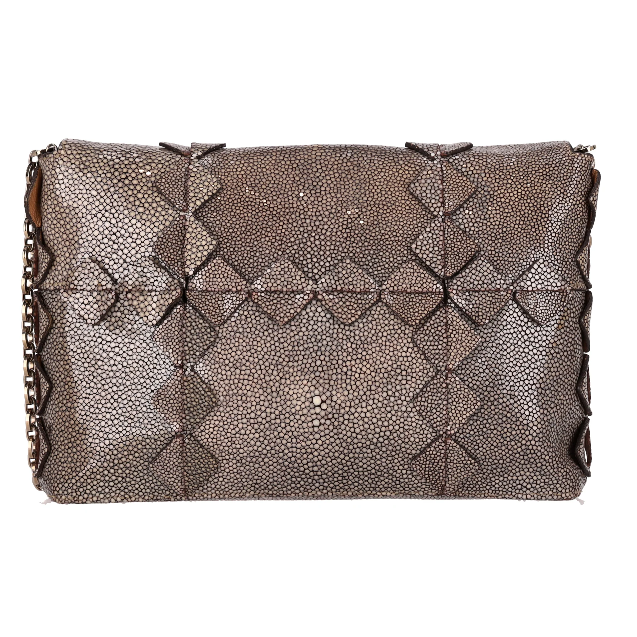 Salvatore Ferragamo Stingray Clutch Bag - Image 3