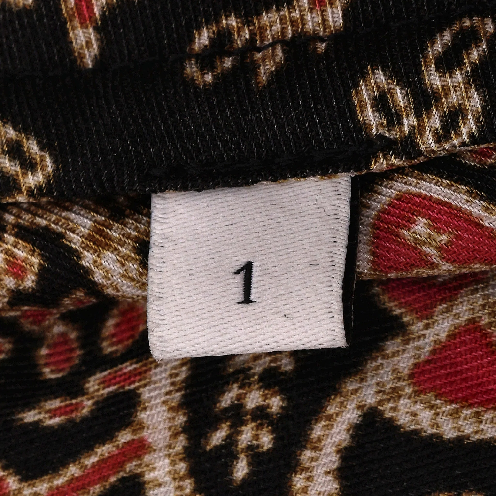 Sandro Paisley Print Twill Shirt. Size 1 - Image 6