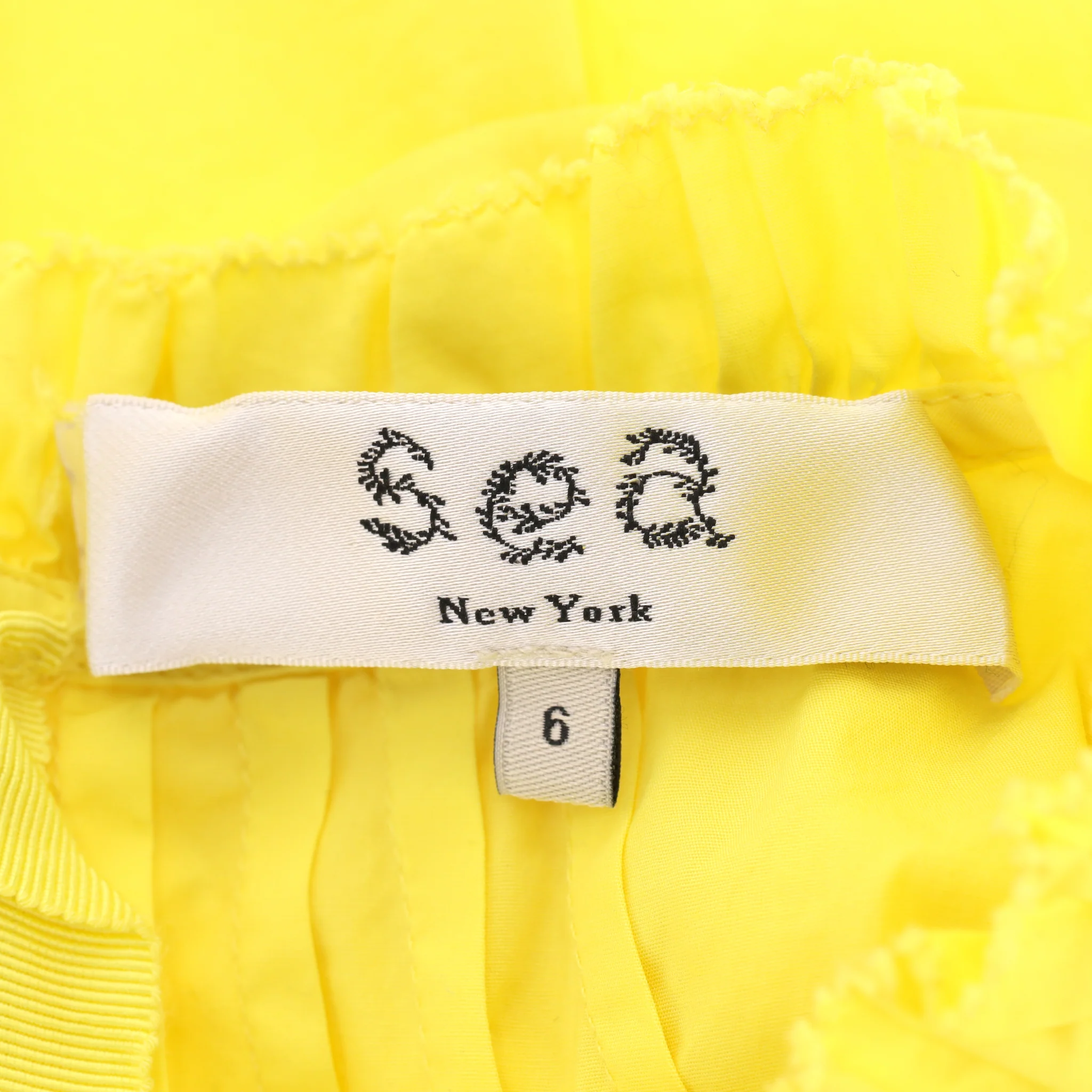 Sea Cotton Tiered Ruffle Trimmed Dress. Size 6US - Image 6