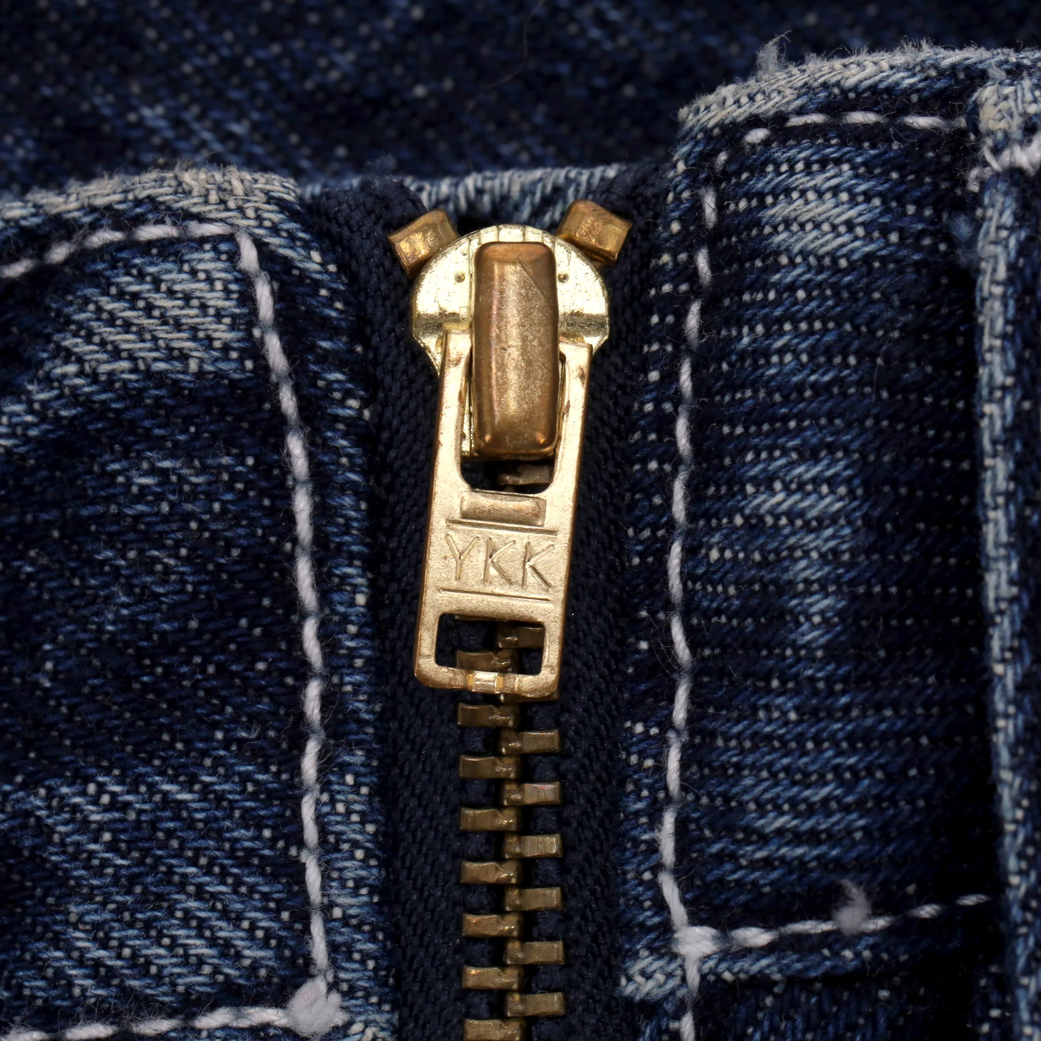 Self-Portrait Zip-Embellished Straight-Leg Jeans. Size 8UK - Image 5