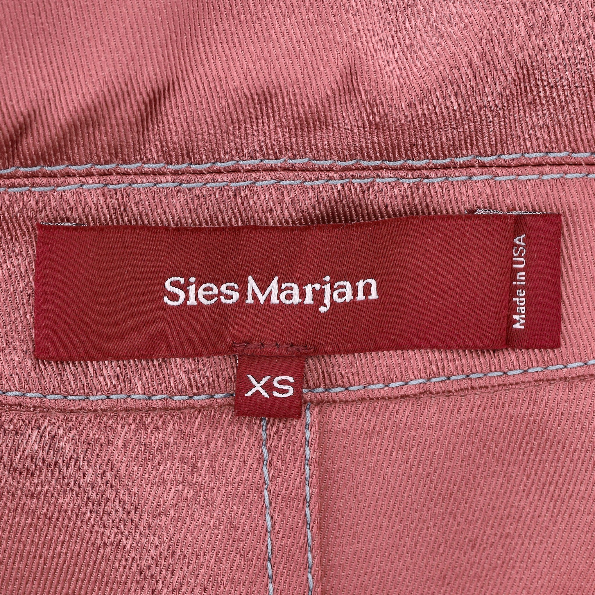Sies Marjan Satin-Twill Trench Coat. Size XS - Image 5
