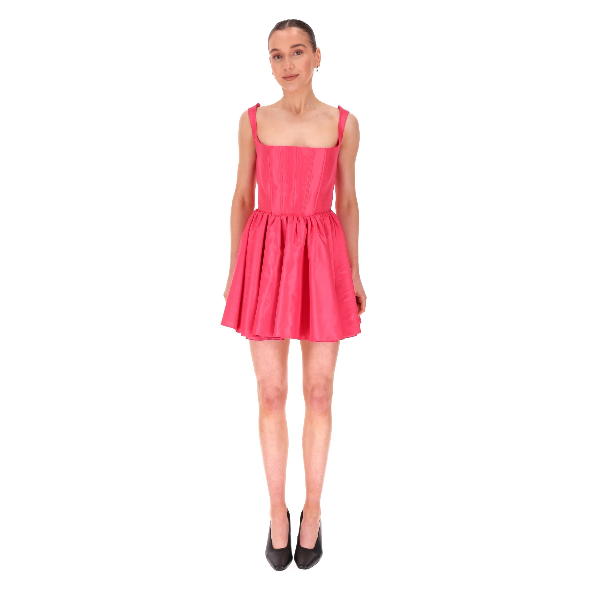 Silvia Astore Puffy Skirt Sleeveless Dress. Size 42IT - Image 2