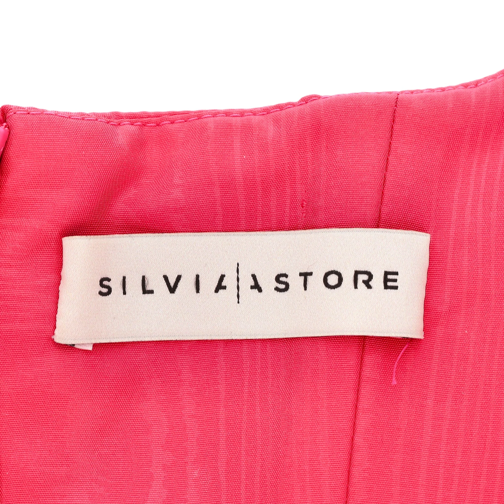 Silvia Astore Puffy Skirt Sleeveless Dress. Size 42IT - Image 5