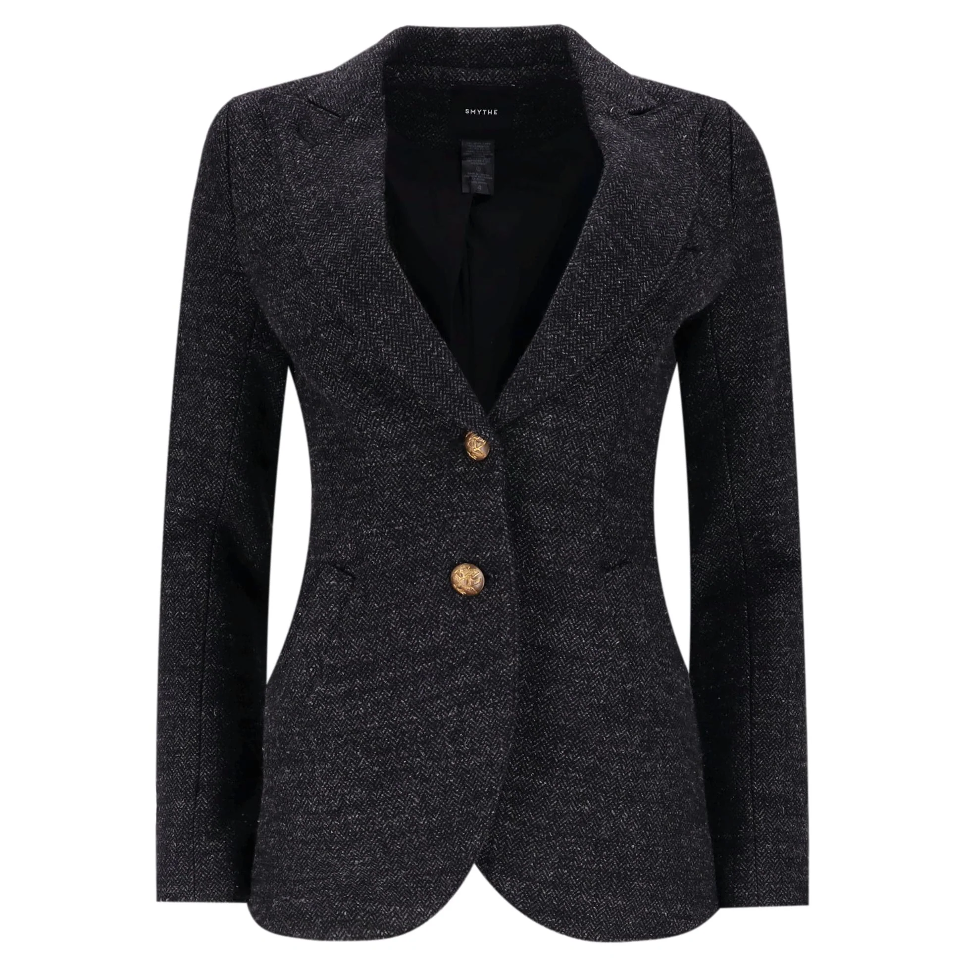Smythe Wool & Linen Blend Jacket. Size 4US