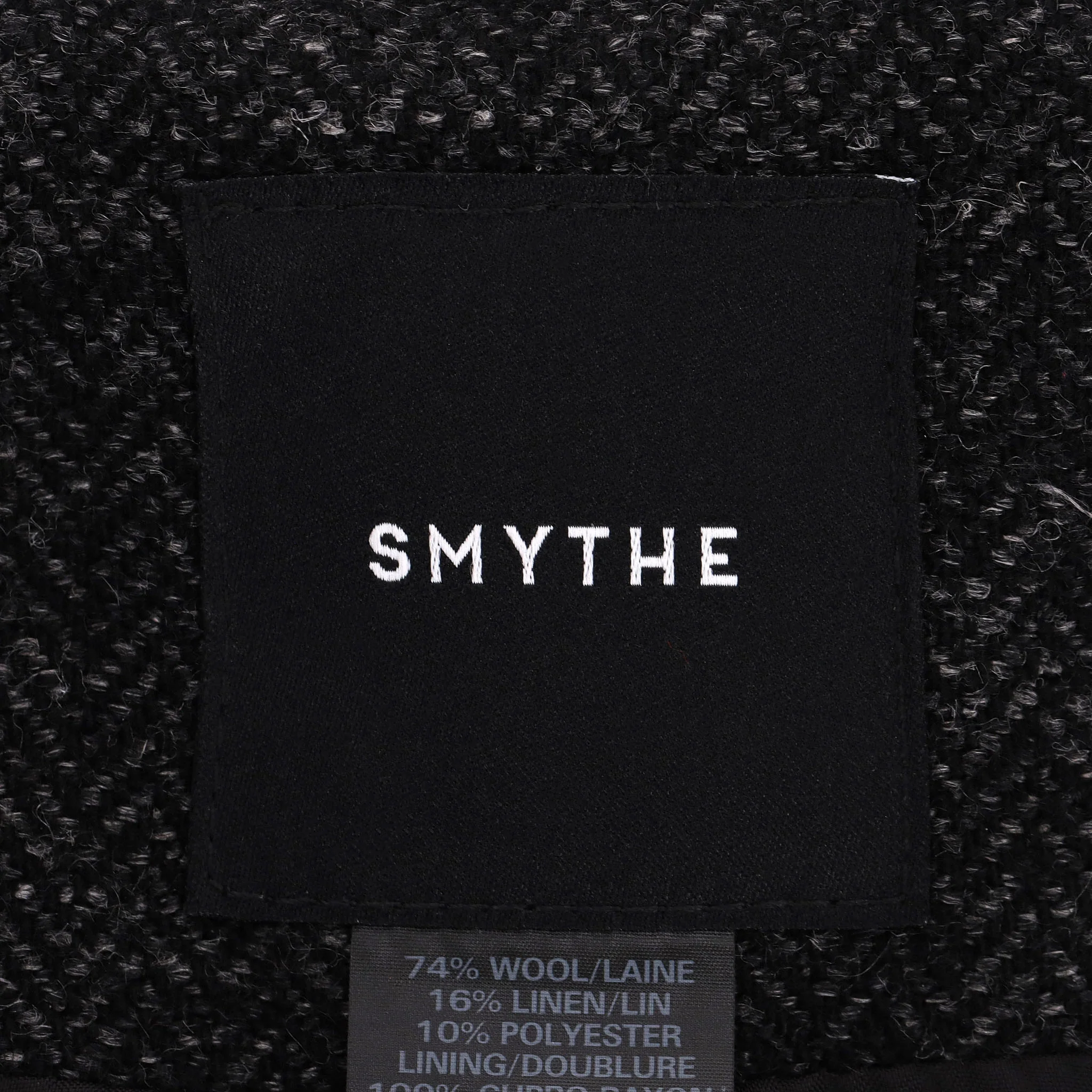 Smythe Wool & Linen Blend Jacket. Size 4US - Image 6