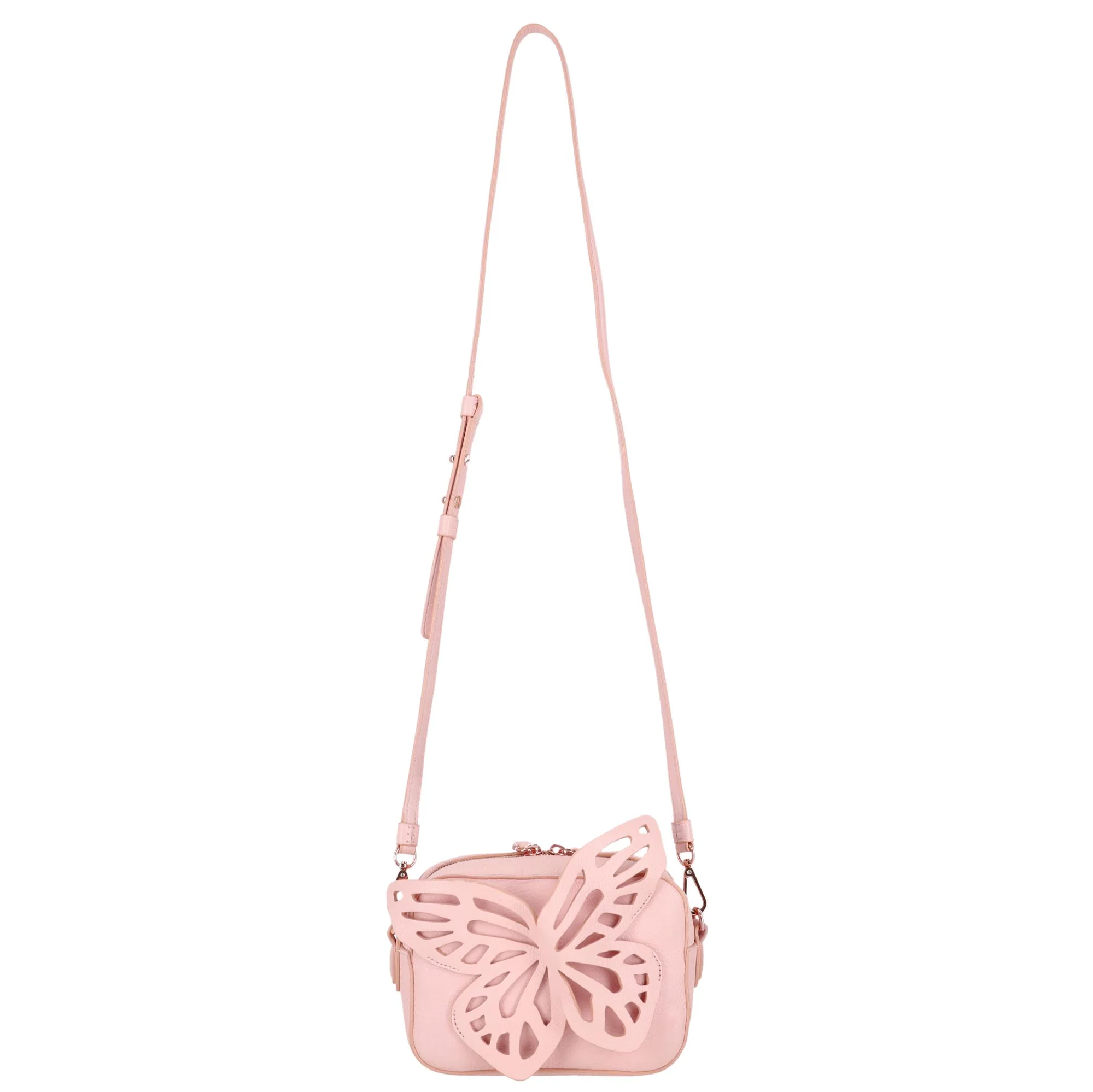 Sophia Webster Flossy Butterfly Leather Camera Bag - Image 3