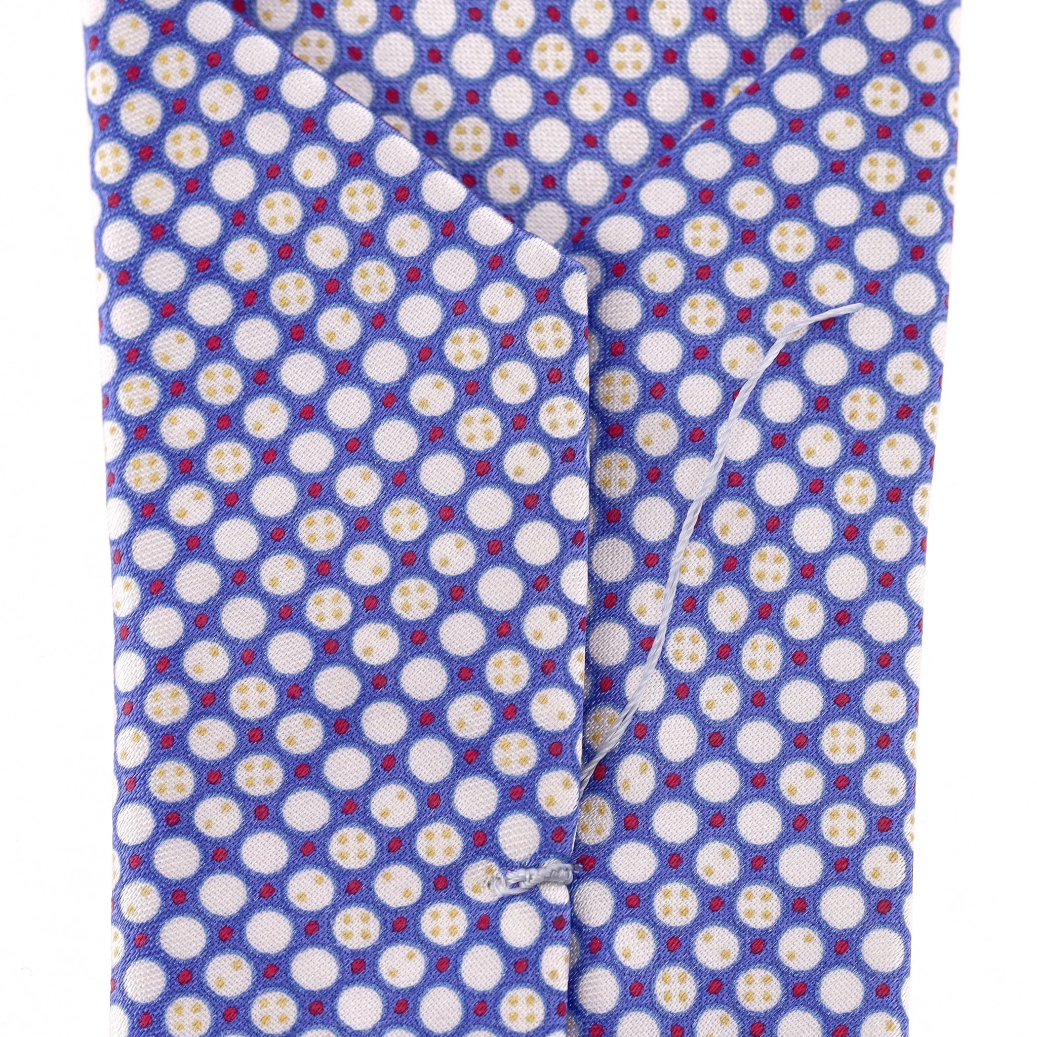 Stefano Ricci Printed Silk Tie With Swarovski Crystals - Image 10