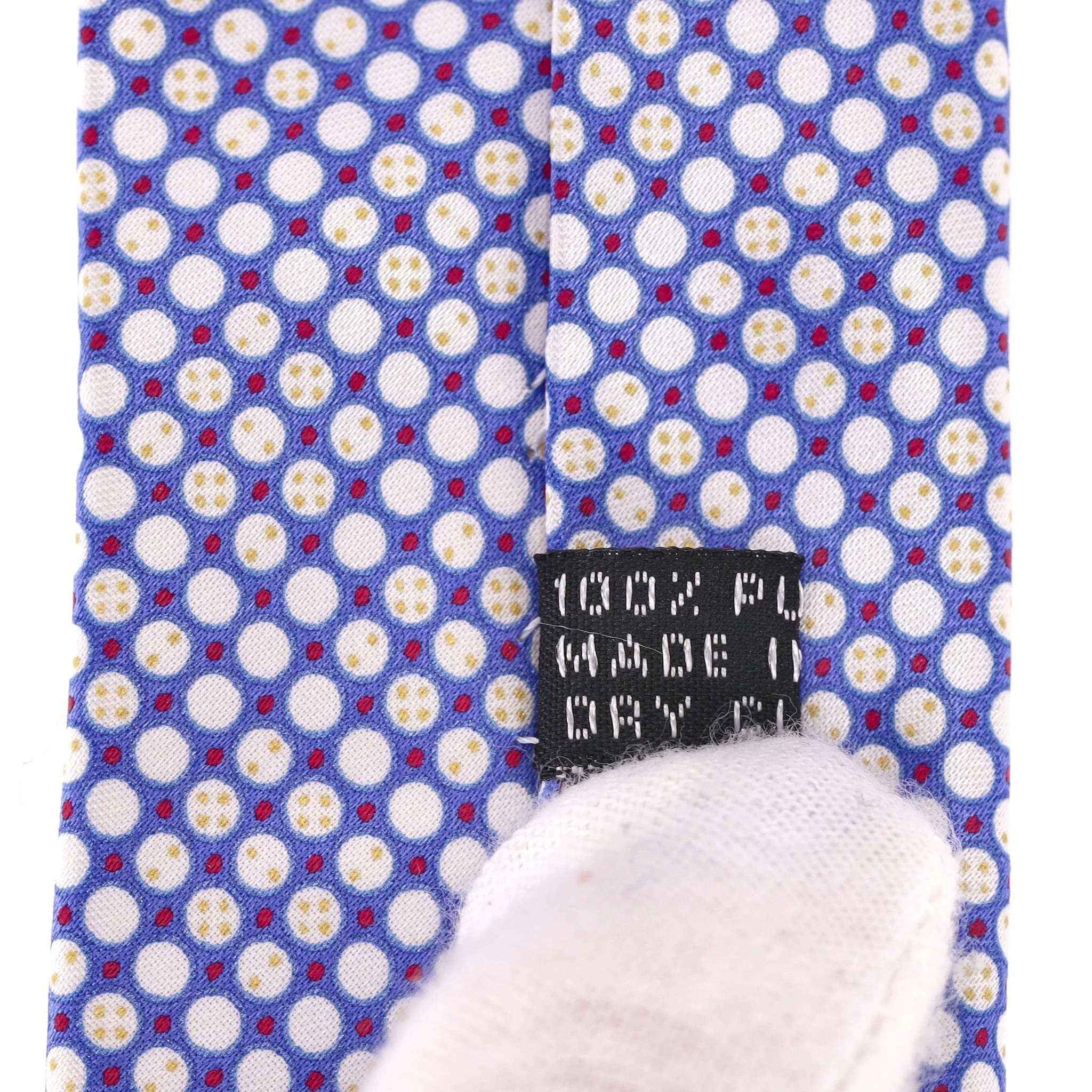 Stefano Ricci Printed Silk Tie With Swarovski Crystals - Image 8