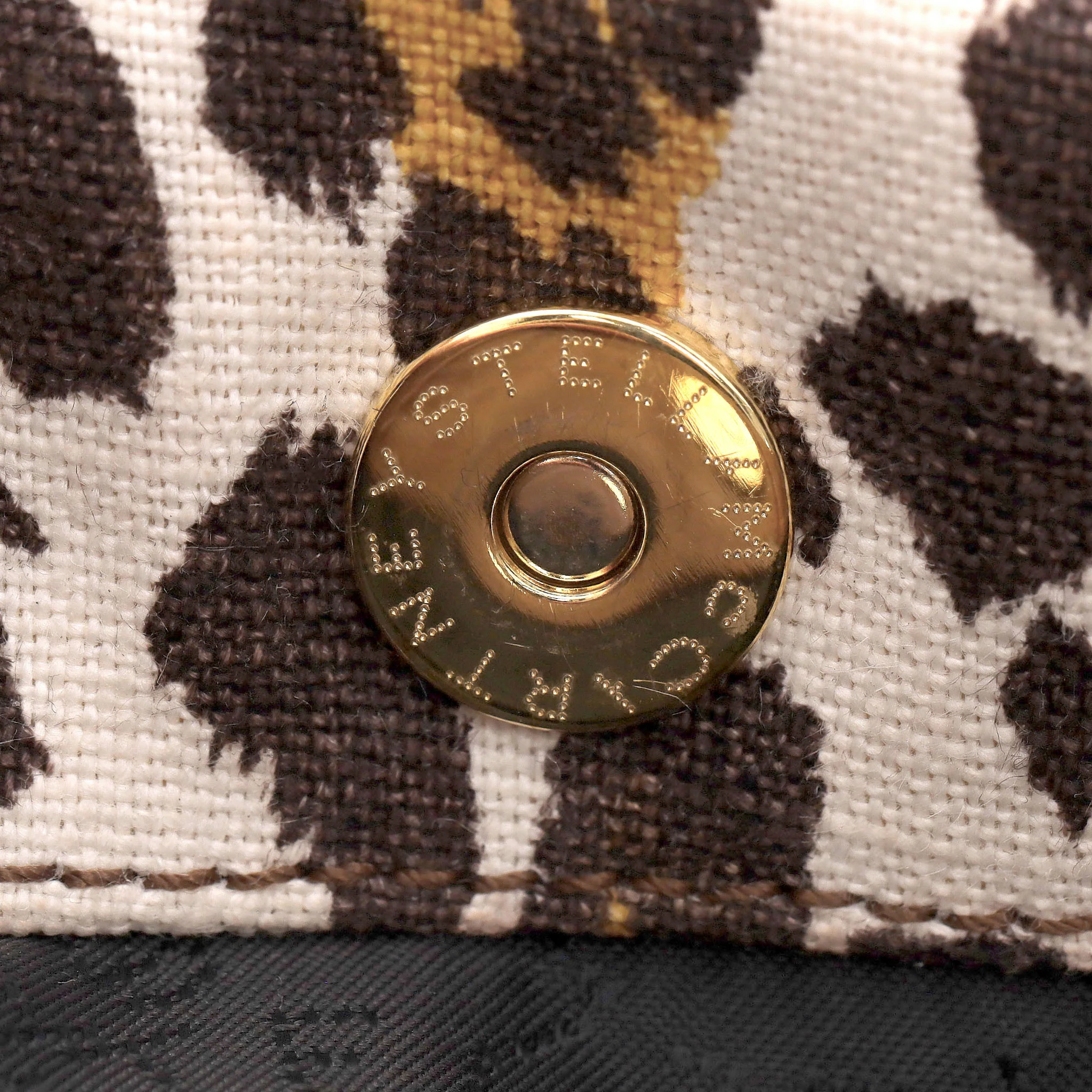 Stella McCartney Falabella Leopard Print Canvas Clutch Bag - Image 10