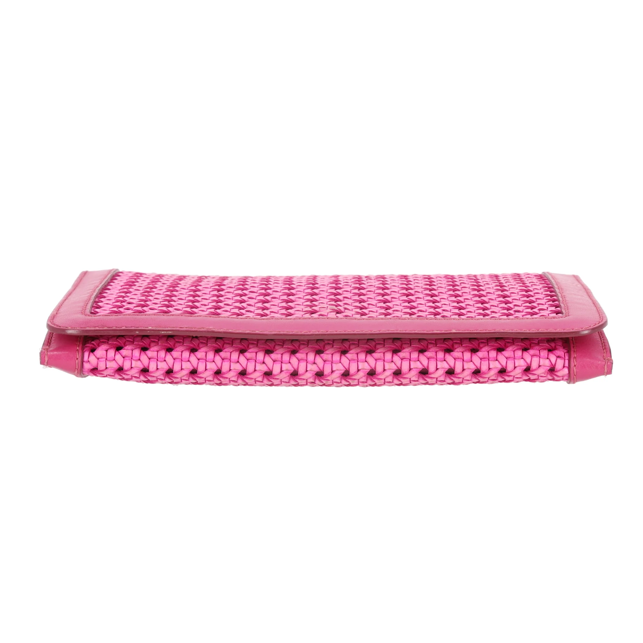 Stella McCartney Vegan Leather Woven Crossbody Bag - Image 5