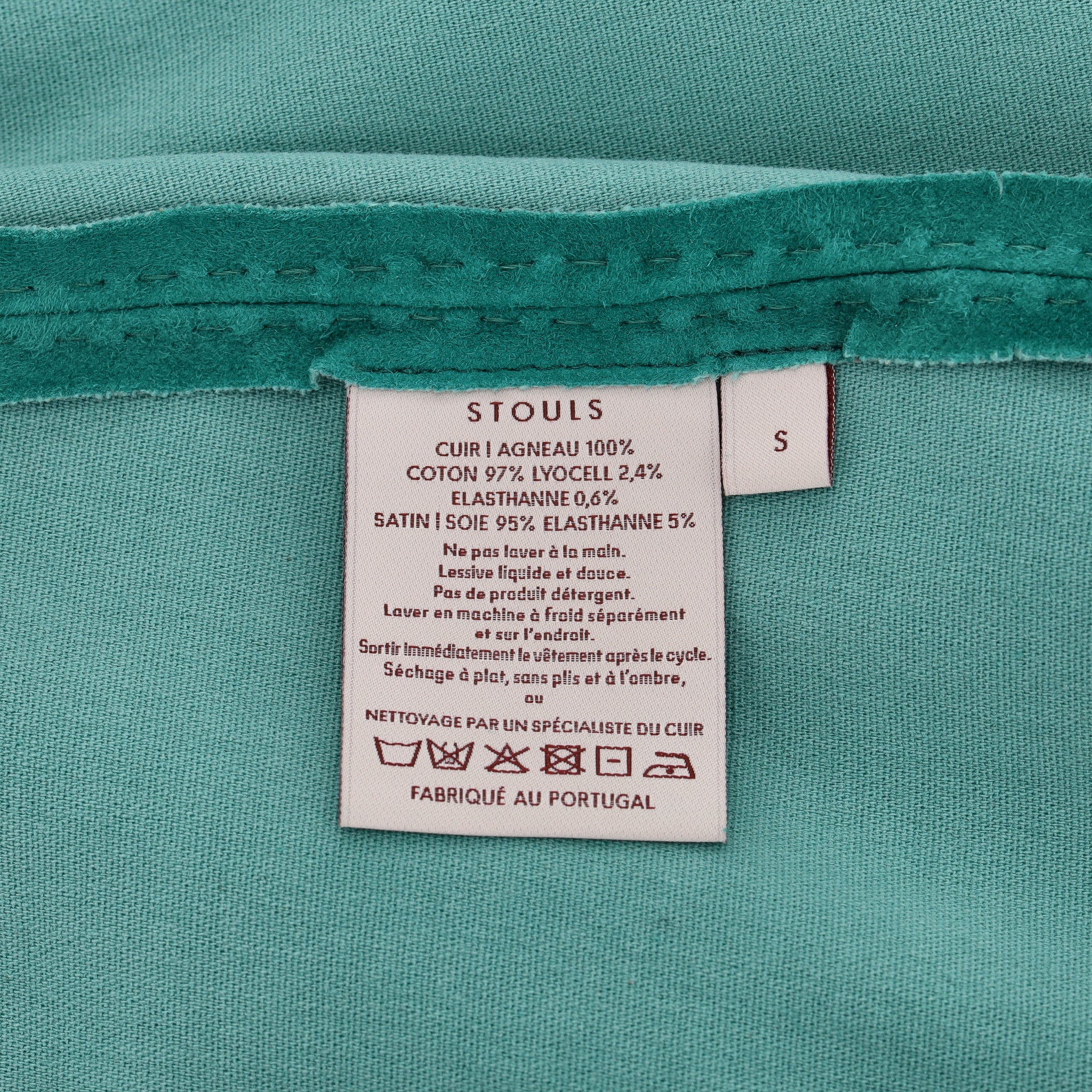 Stouls Suede Pencil Skirt. Size S - Image 6