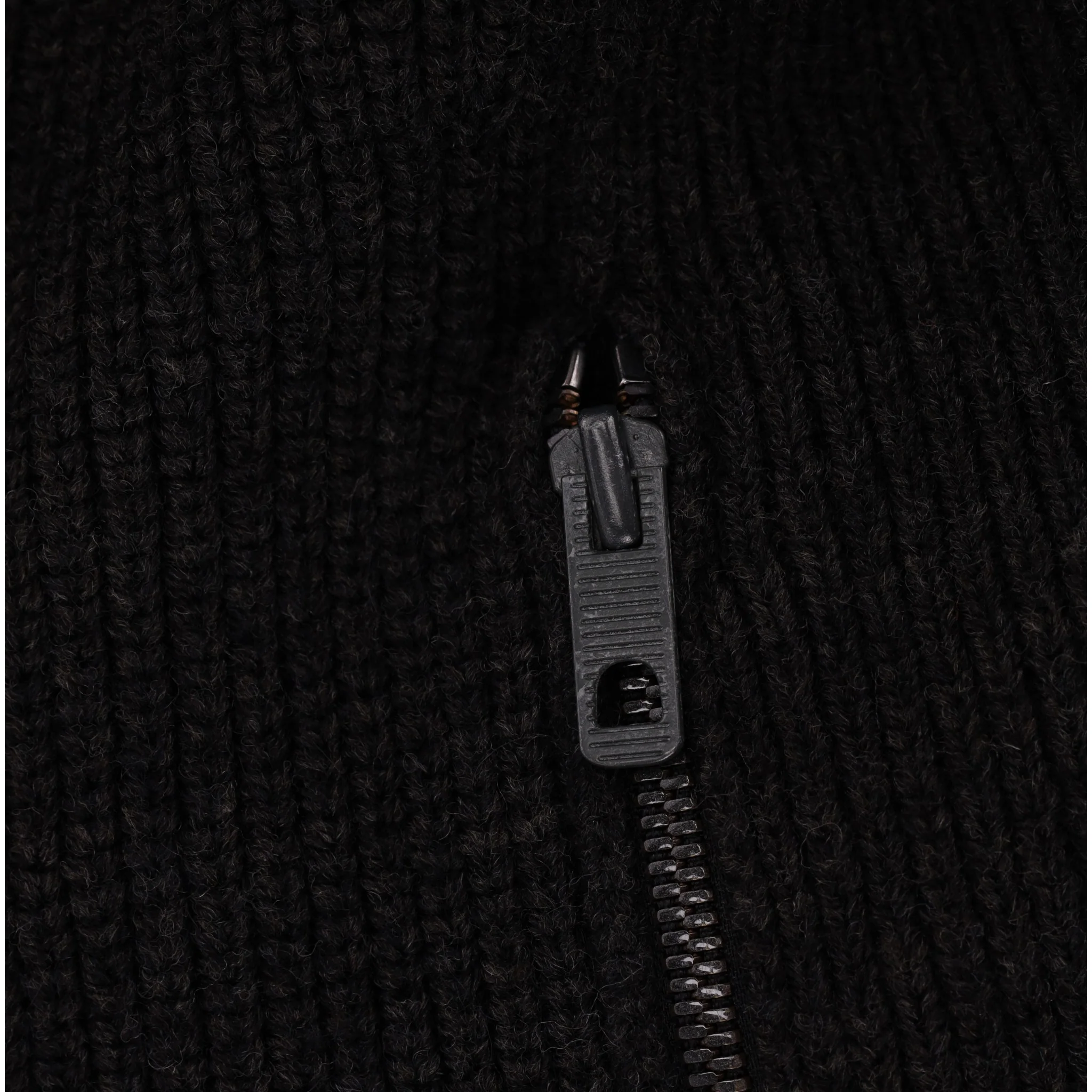 System Alpaca & Wool Blend Zipped Cardigan. Size L - Image 7
