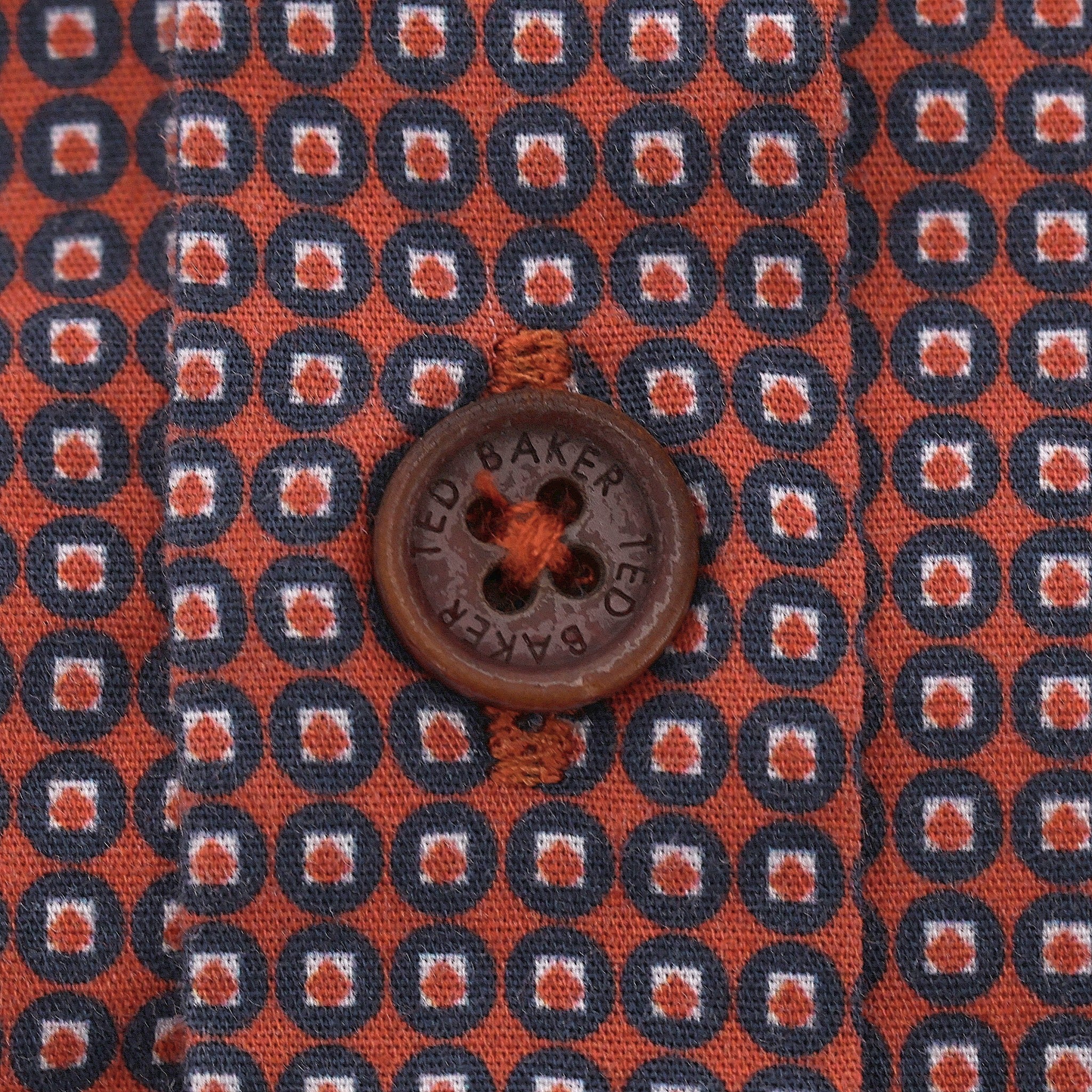 Ted Baker Printed Cotton Shirt. Size 5 - Image 5