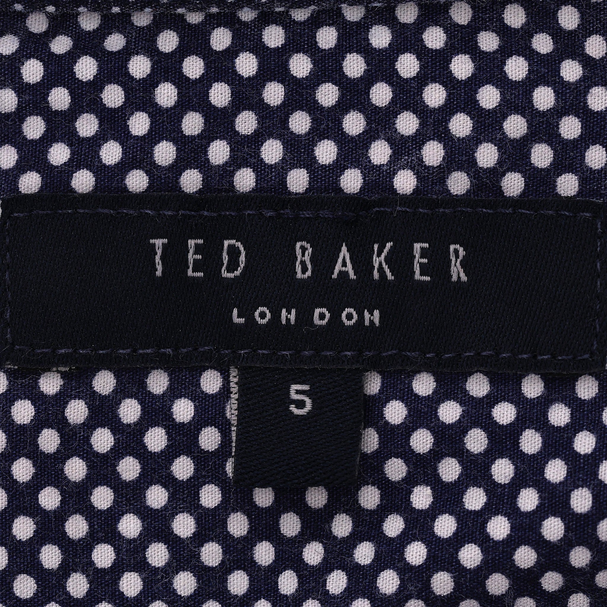 Ted Baker Printed Cotton Shirt. Size 5 - Image 6