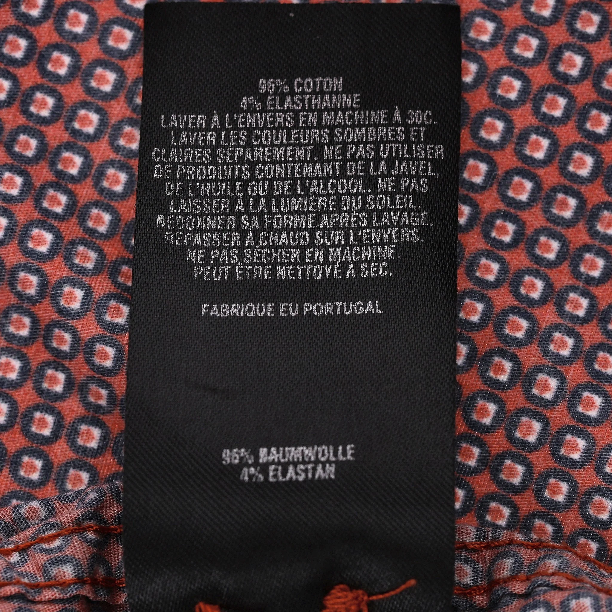 Ted Baker Printed Cotton Shirt. Size 5 - Image 7