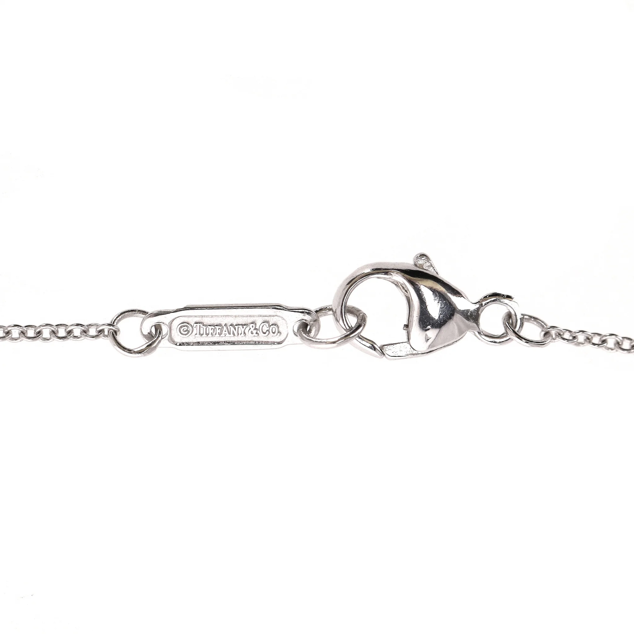 Tiffany & Co. Platinum & Diamond Star Lariat Necklace - Image 8