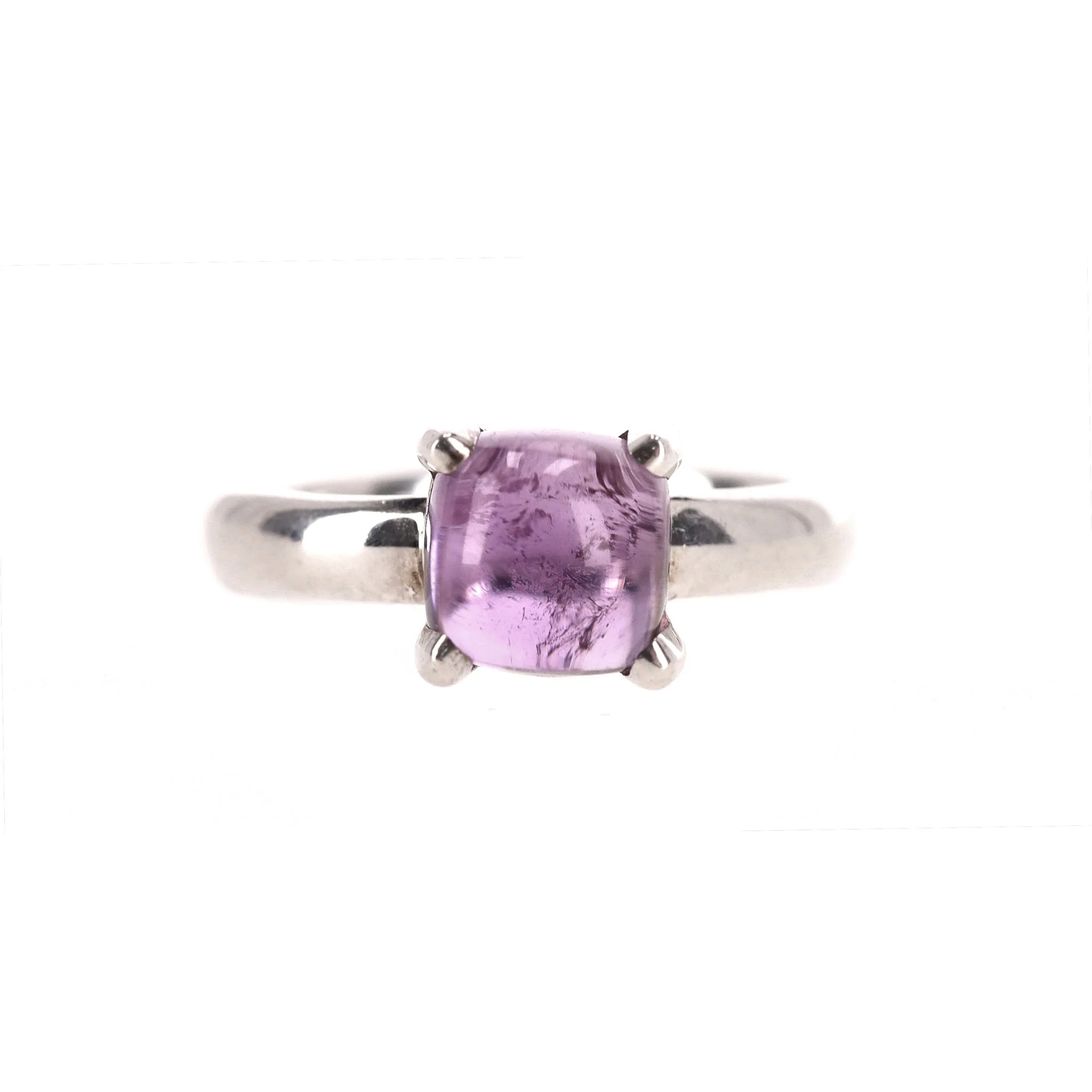 Tiffany & Co. Paloma Picasso Set Of Four - Sterling Silver Gem Stone Sugar Stacking Rings - Image 3