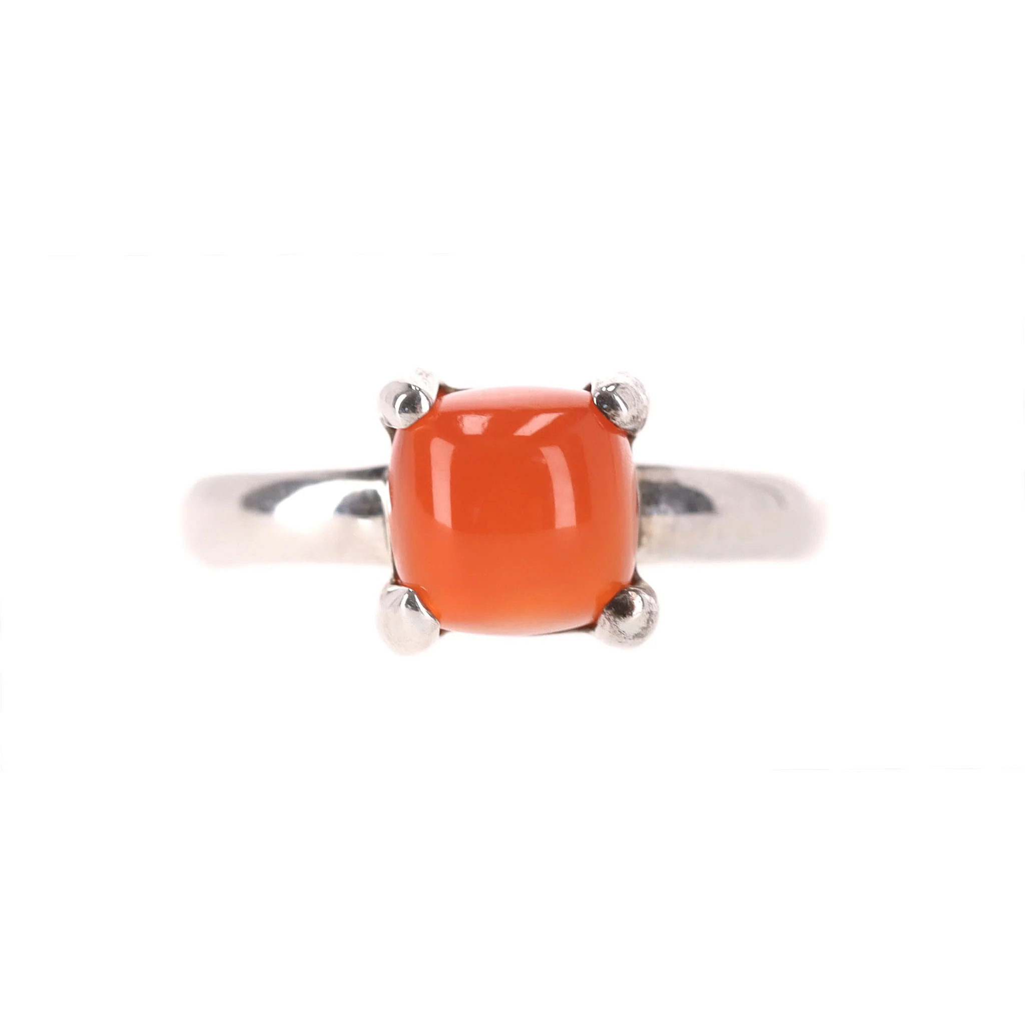 Tiffany & Co. Paloma Picasso Set Of Four - Sterling Silver Gem Stone Sugar Stacking Rings - Image 6