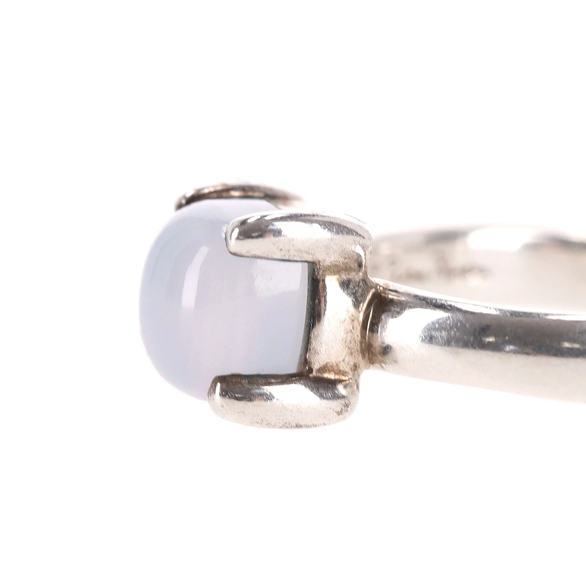 Tiffany & Co. Paloma Picasso Set Of Four - Sterling Silver Gem Stone Sugar Stacking Rings - Image 7