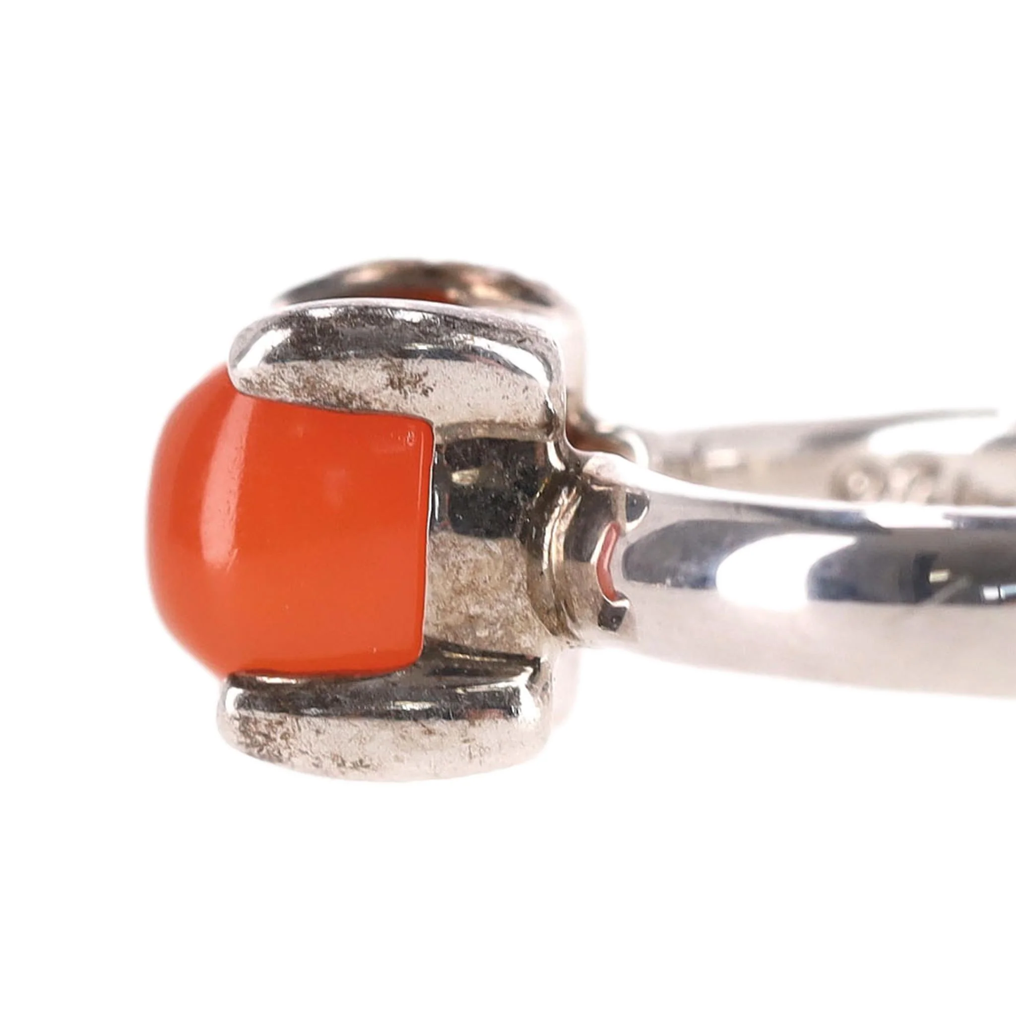 Tiffany & Co. Paloma Picasso Set Of Four - Sterling Silver Gem Stone Sugar Stacking Rings - Image 8