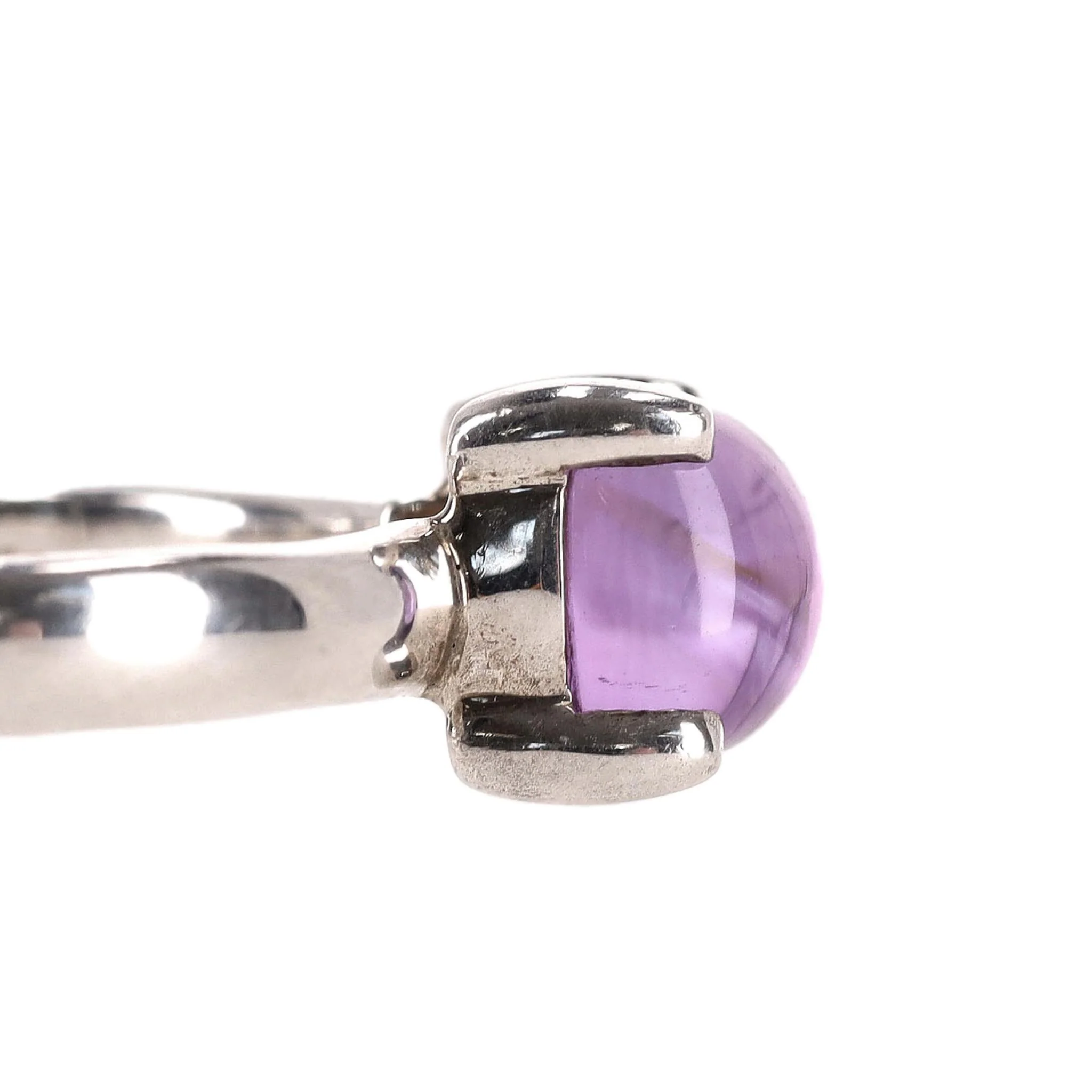 Tiffany & Co. Paloma Picasso Set Of Four - Sterling Silver Gem Stone Sugar Stacking Rings - Image 9