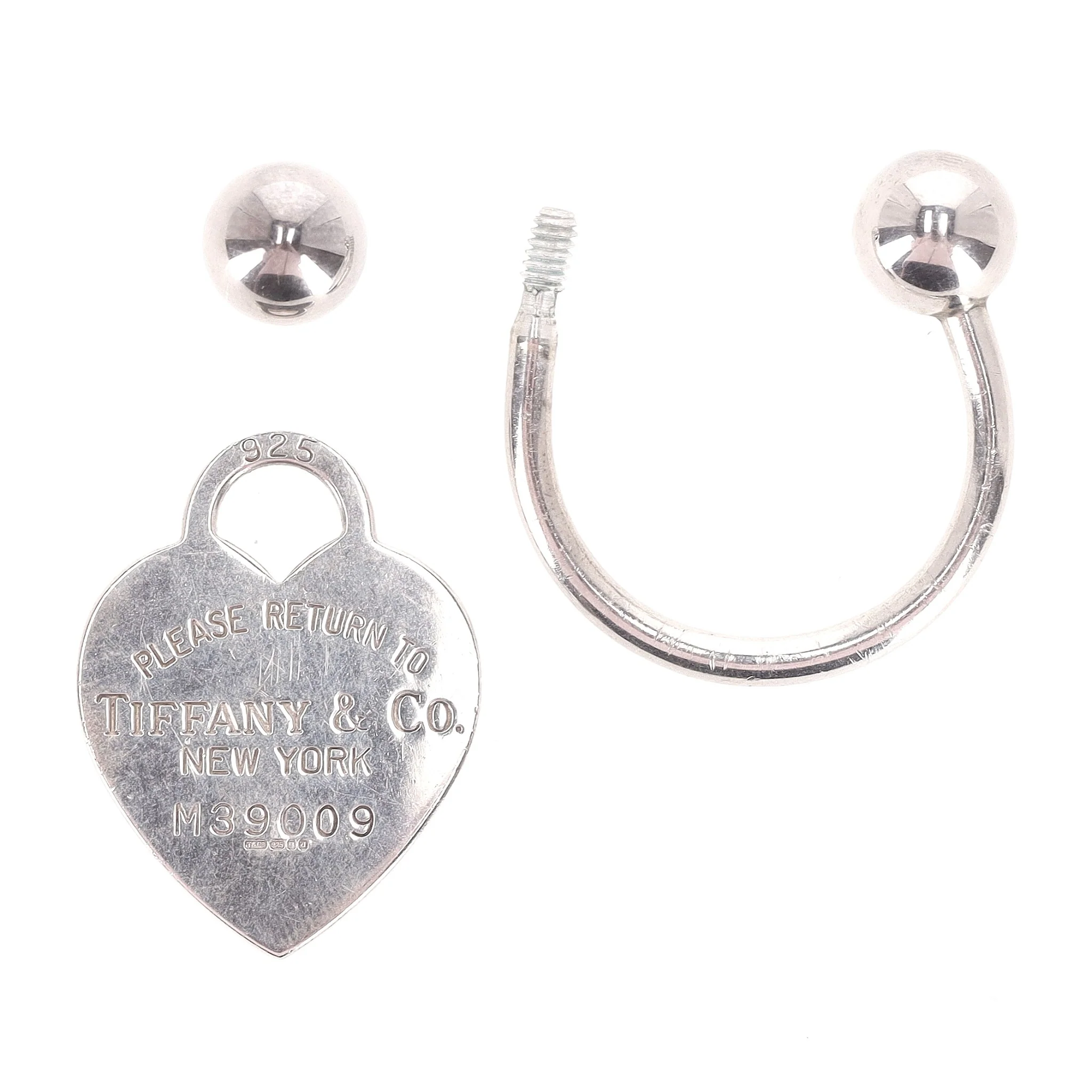 Tiffany & Co. 'Return To Tiffany' Sterling Silver Key Ring - Image 6