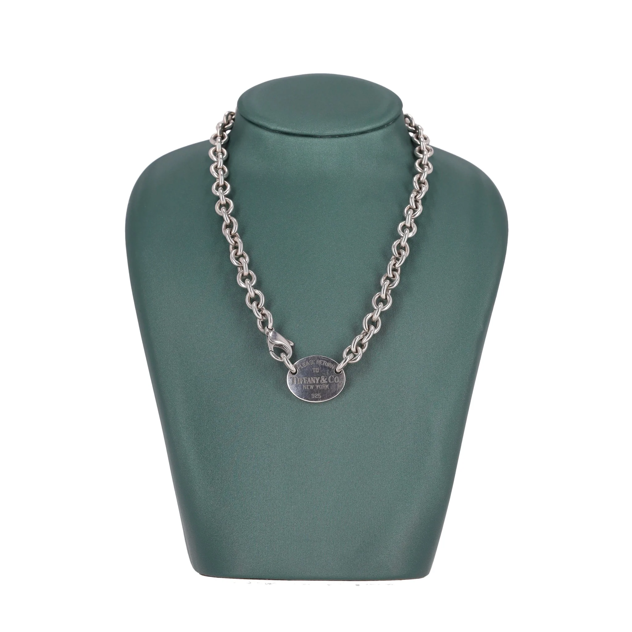 Tiffany & Co. Return To Tiffany Sterling Silver Necklace - Image 3