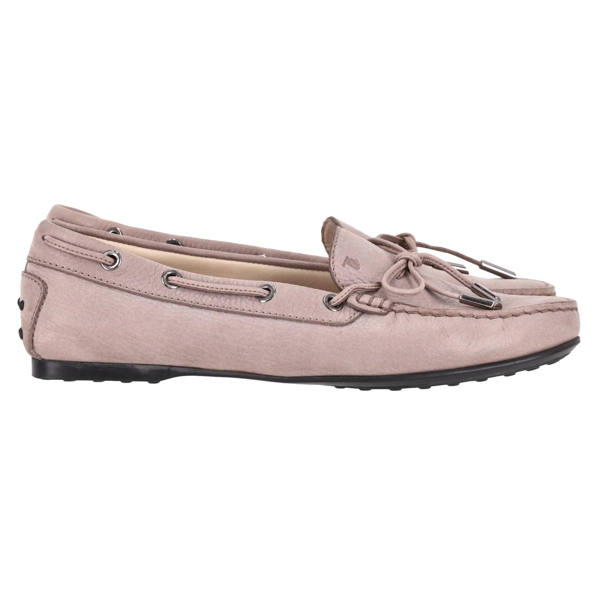 Tod's City Gommino Suede Loafers. Size 38.5 - Image 3